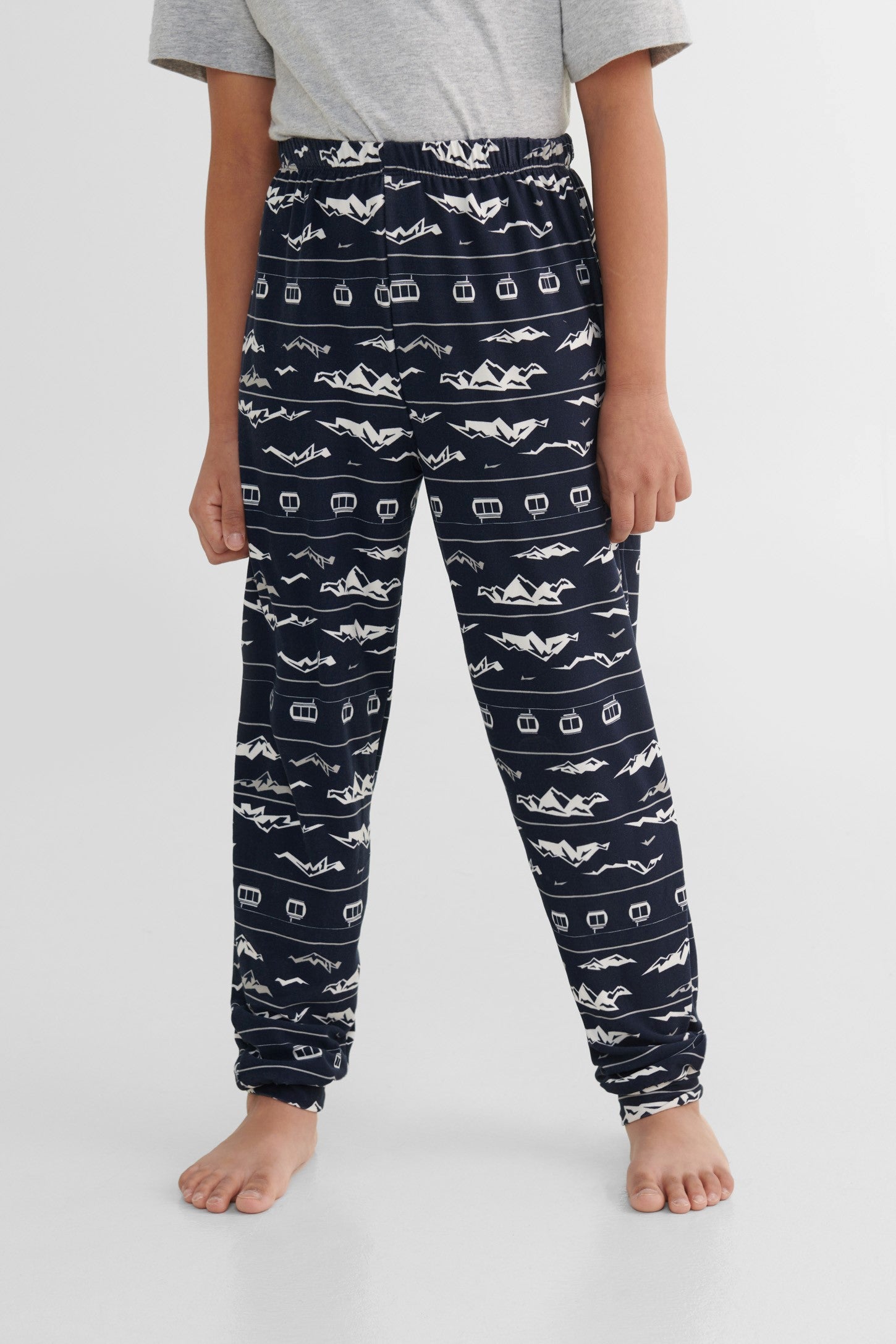 Pantalon pyjama - Ado garçon && BLANC