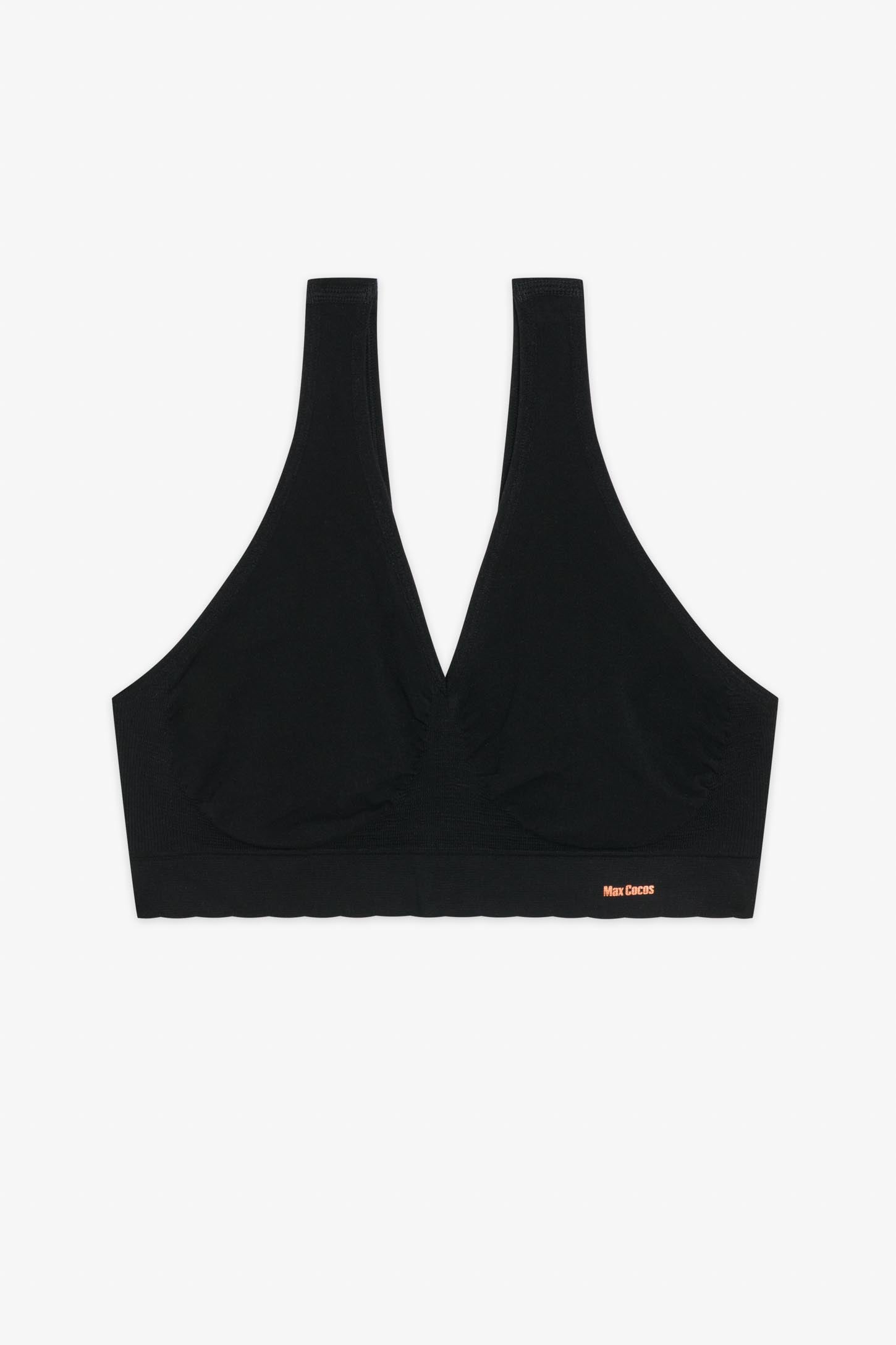 Soutien-gorge sans armatures - Femme && NOIR