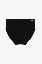 Culotte coupe bikini sans couture sculptante - Femme && NOIR