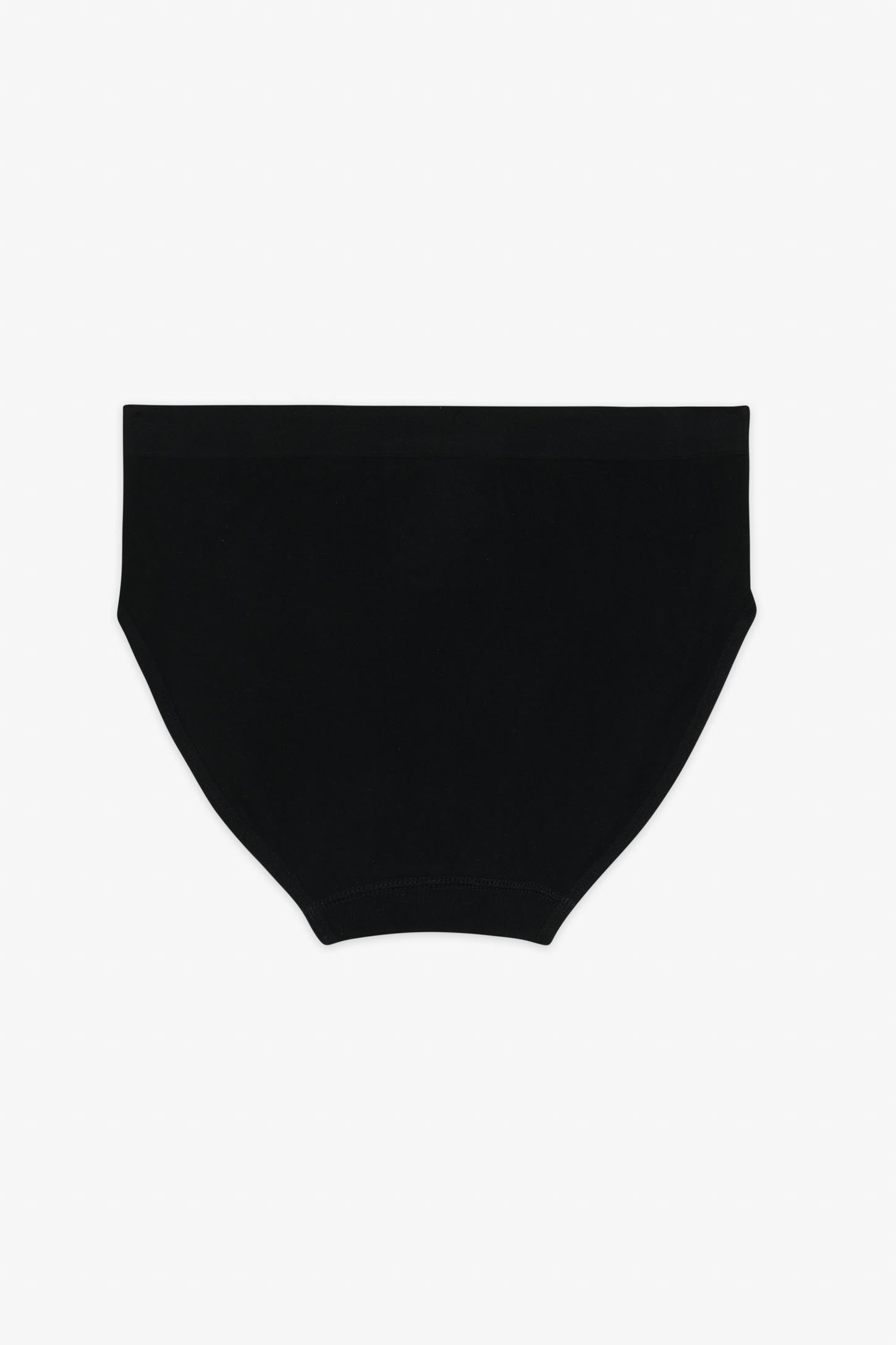 Culotte coupe bikini sans couture sculptante - Femme && NOIR