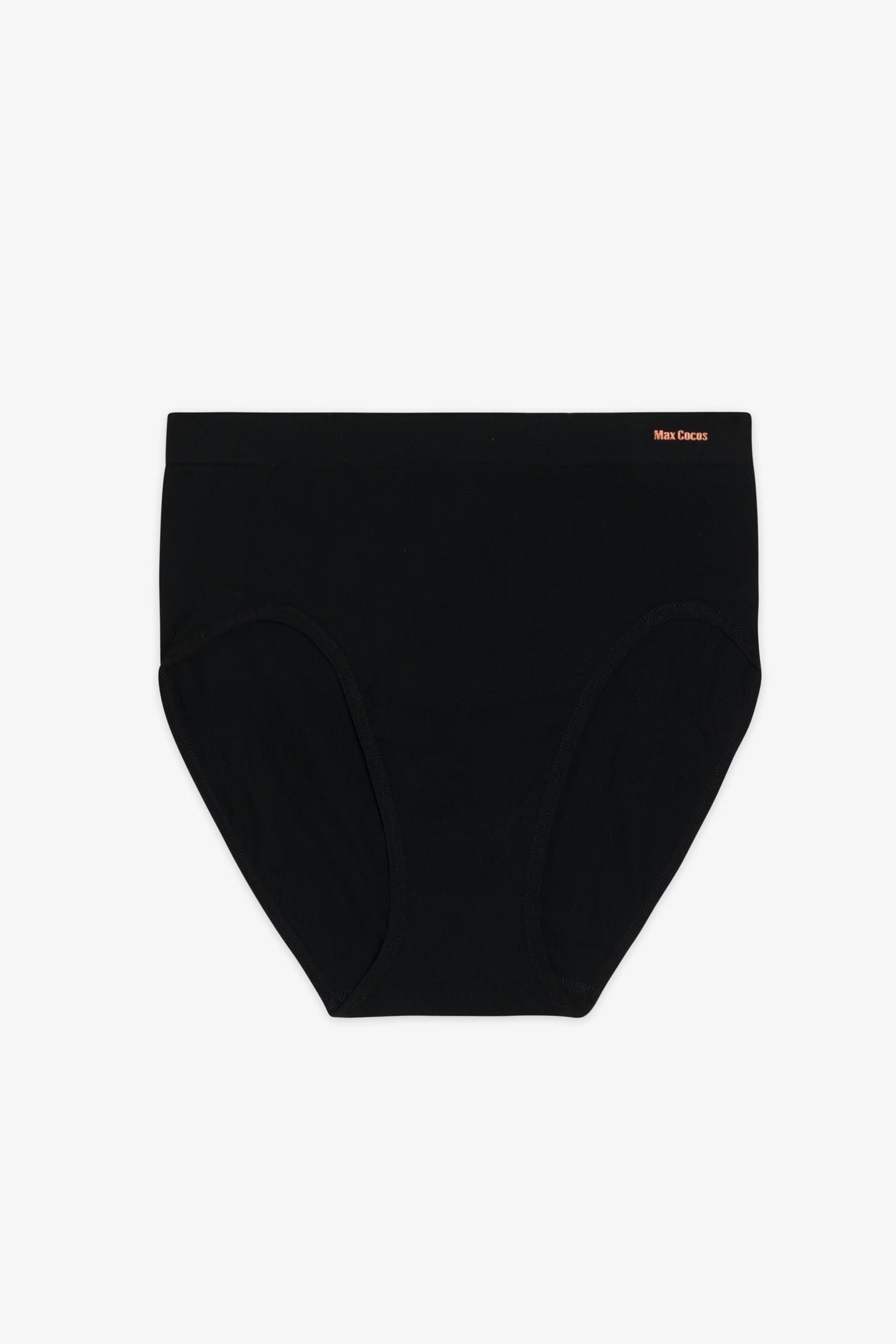 Culotte taille haute sans couture sculptante - Femme && NOIR