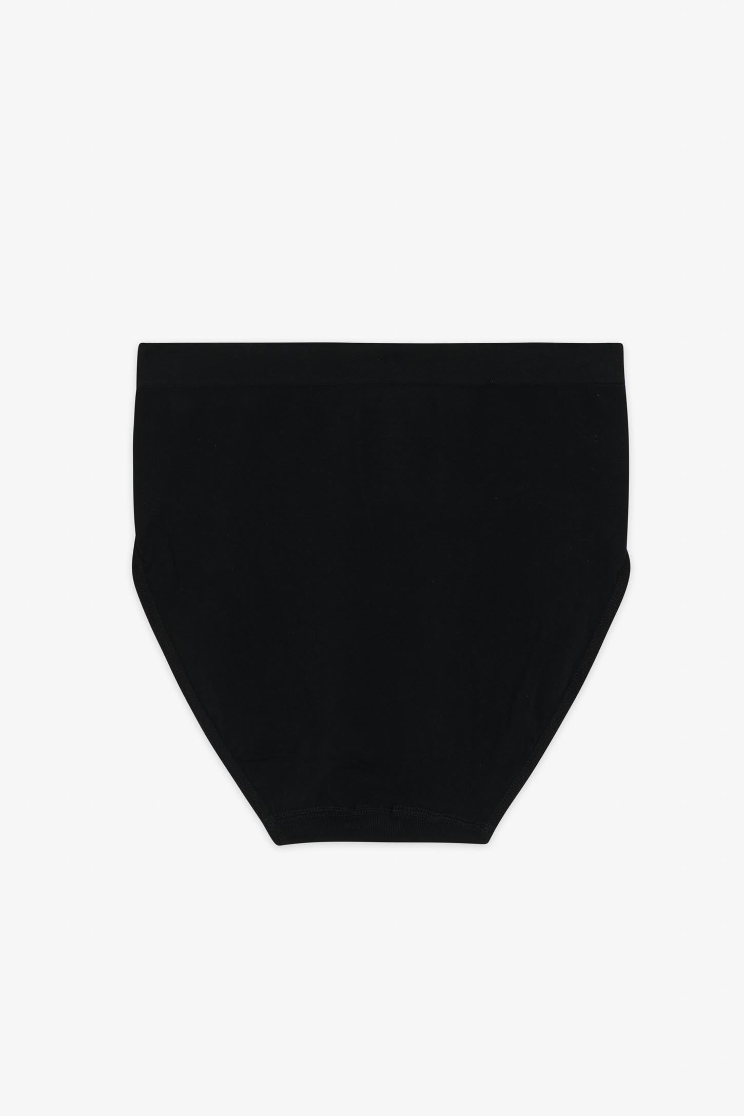 Culotte taille haute sans couture sculptante - Femme && NOIR