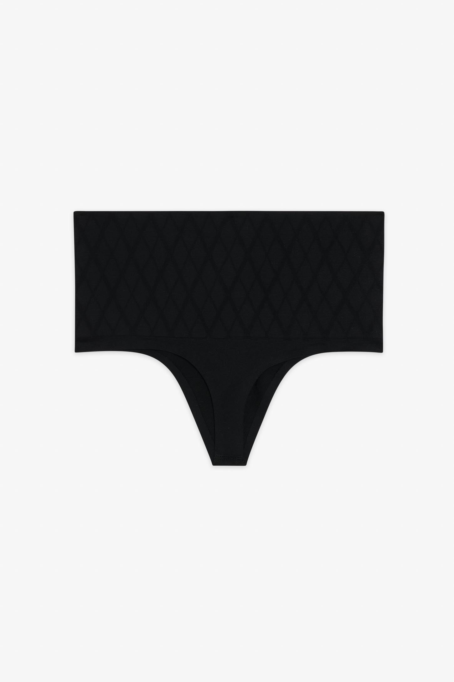 Thong sans couture sculptant - Femme && NOIR