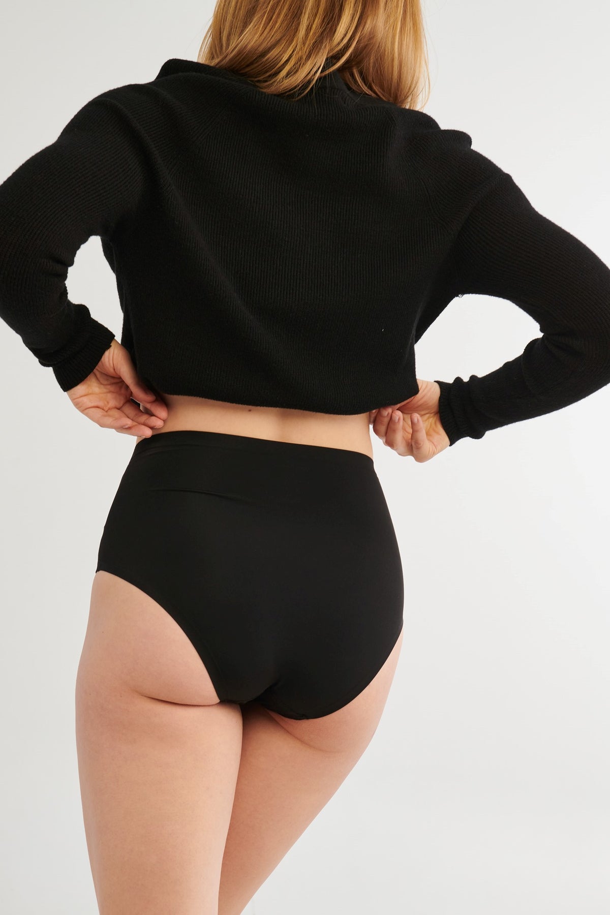 Culotte de maintien taille haute, 2/25$ - Femme && NOIR