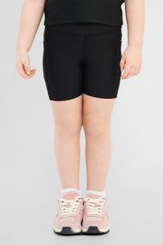 Cuissard vélo taille haute - Enfant fille && NOIR