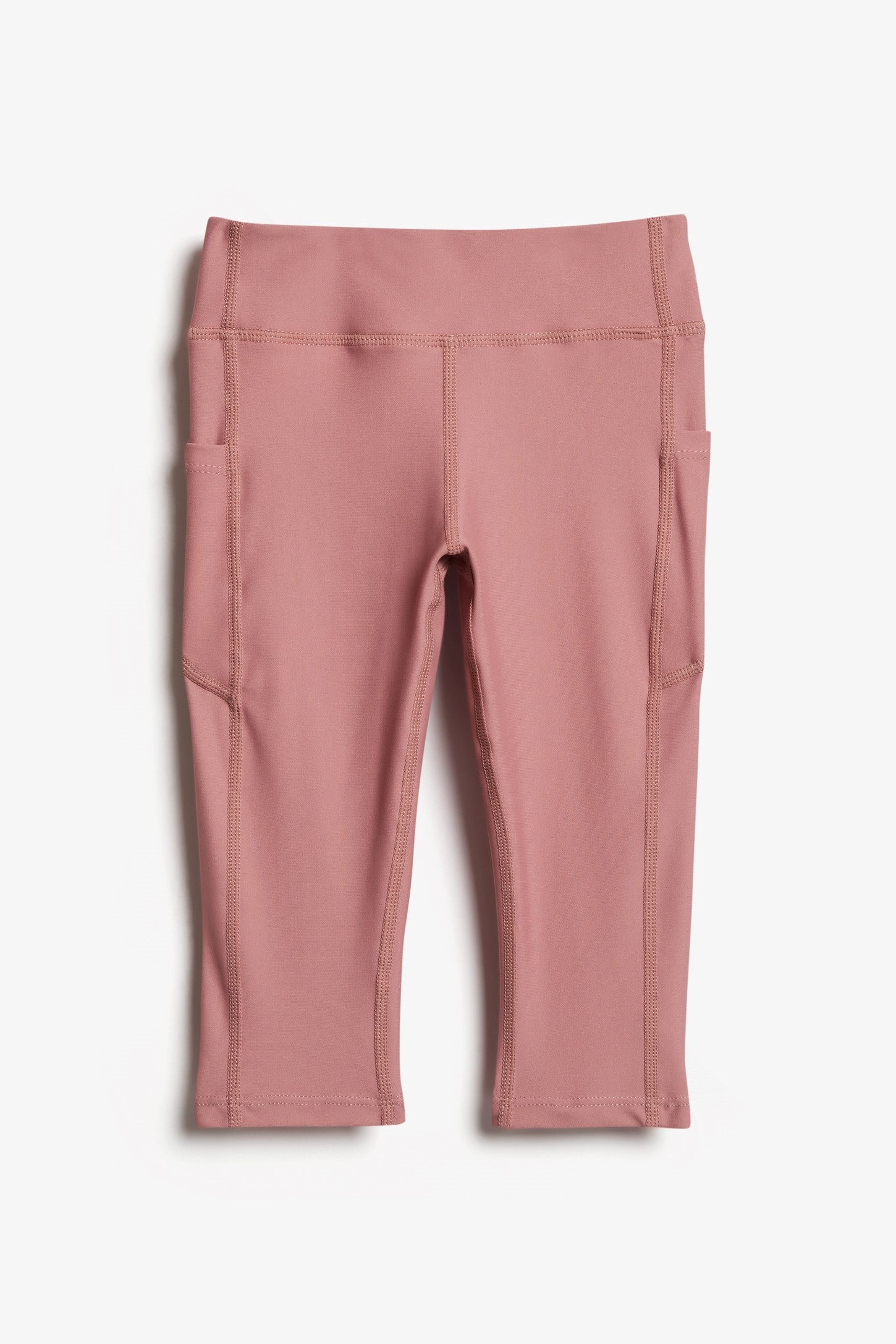 Legging capri sportif - Enfant fille && ROSE CENDRE