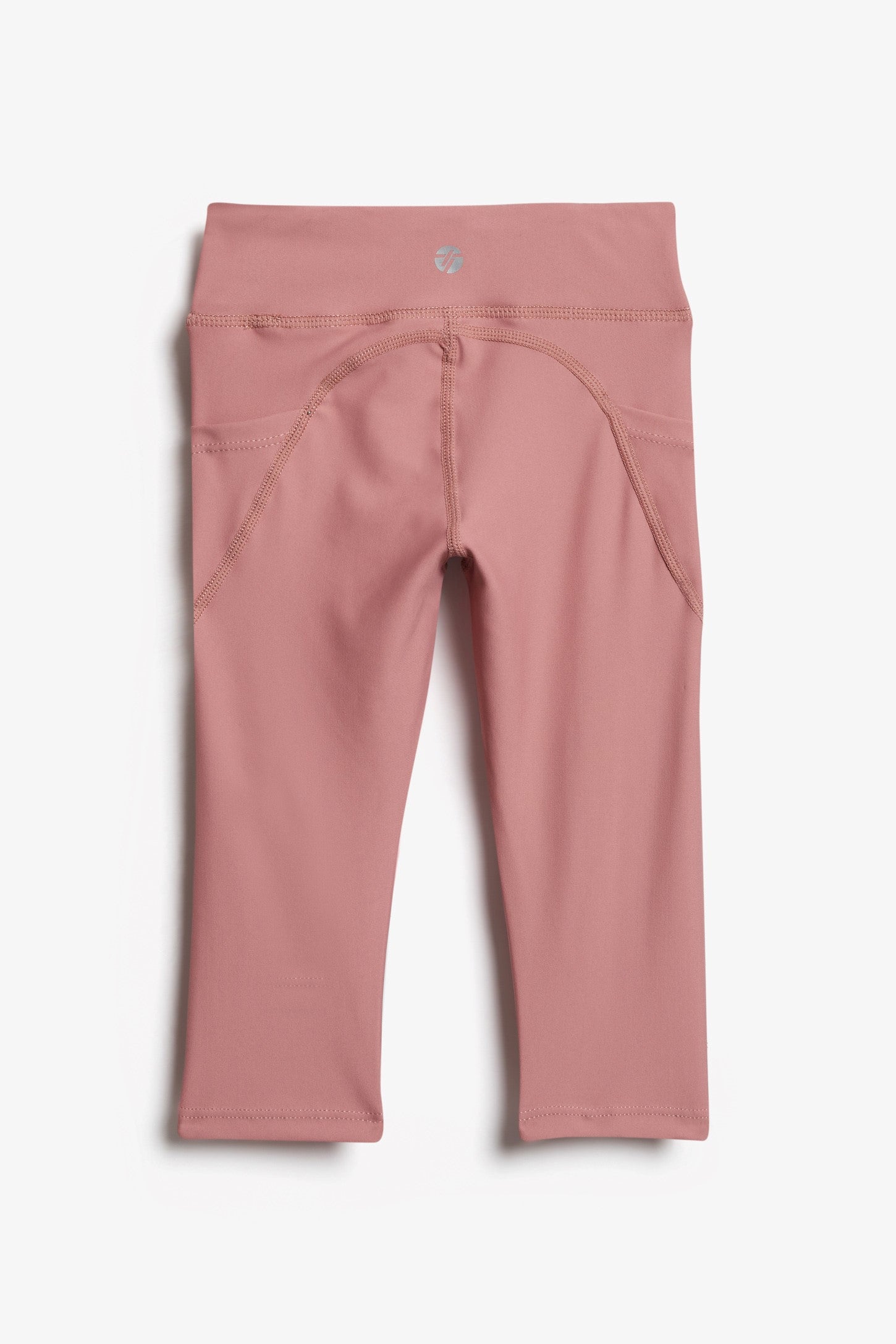 Legging capri sportif - Enfant fille && ROSE CENDRE