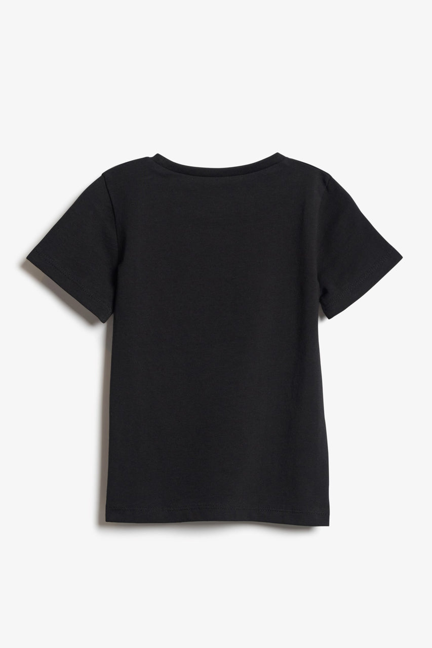 2t black t shirt