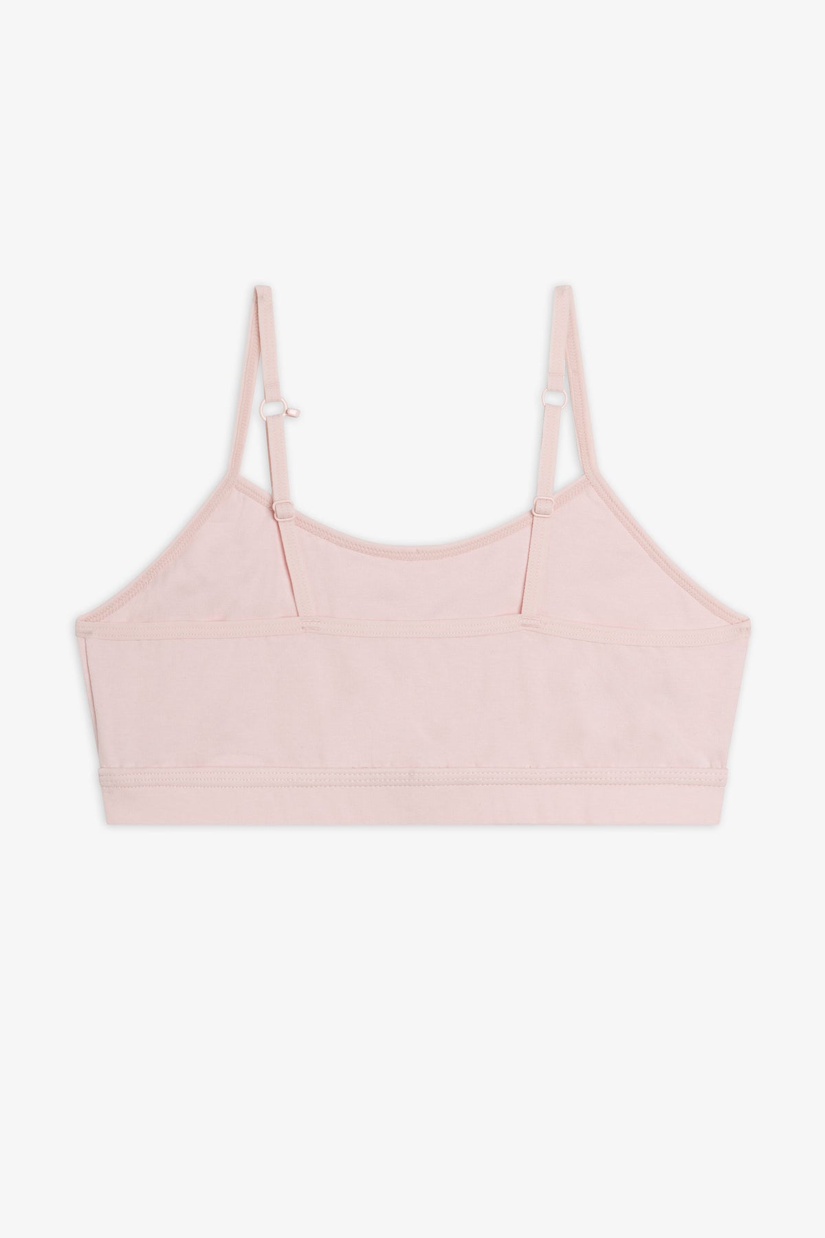 Bralette en coton - Ado fille && ROSE PALE