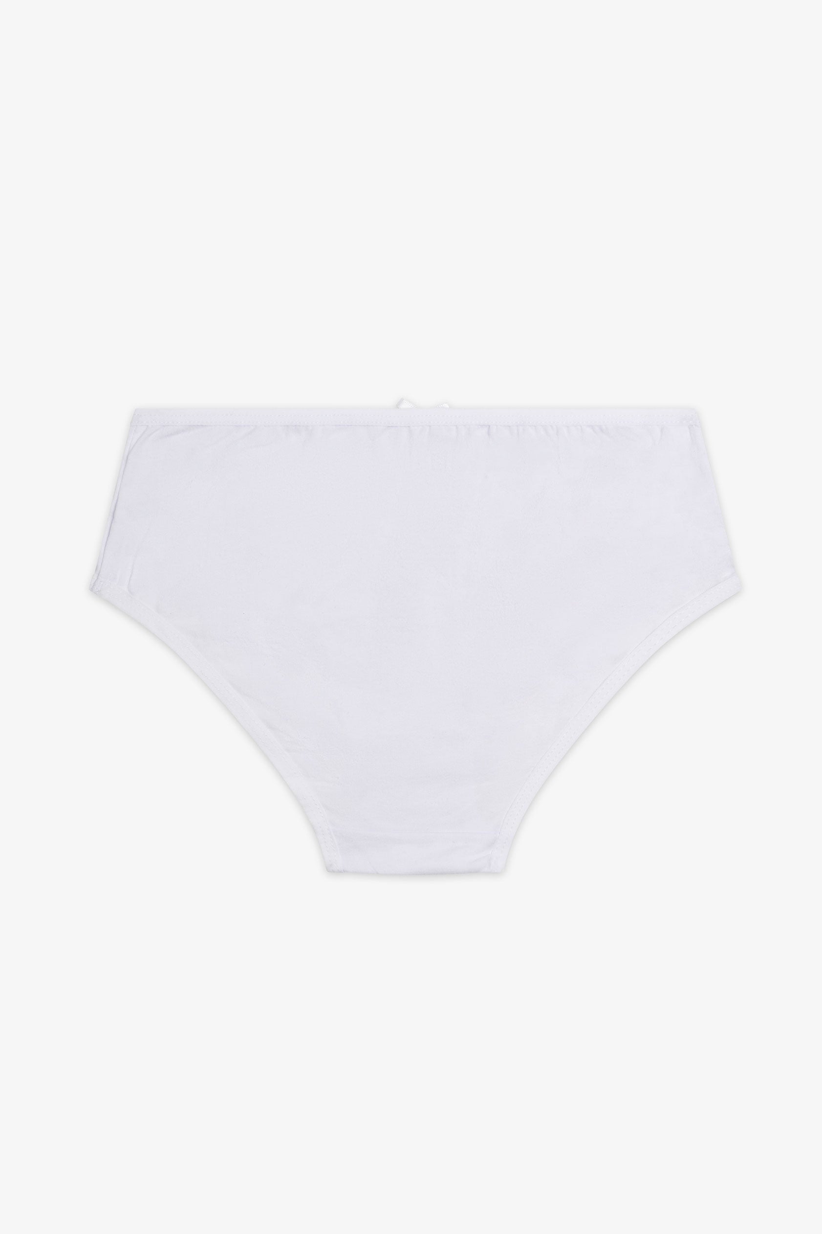 Culotte hipster en coton - Ado fille && BLANC