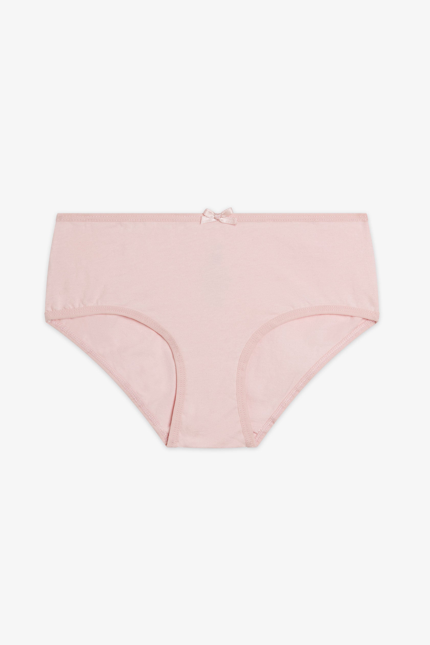 Culotte hipster en coton - Ado fille && ROSE PALE