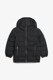 Manteau matelassé compressible, 2T-3T - Bébé garçon && NOIR