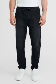 Jogger en jeans - Homme && NOIR