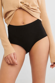 Culotte Hipster en coton, 4/29$ - Femme && NOIR