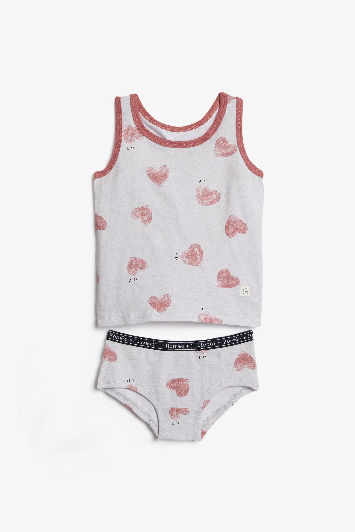 Ensemble camisole et culotte - Enfant fille && PIERRE