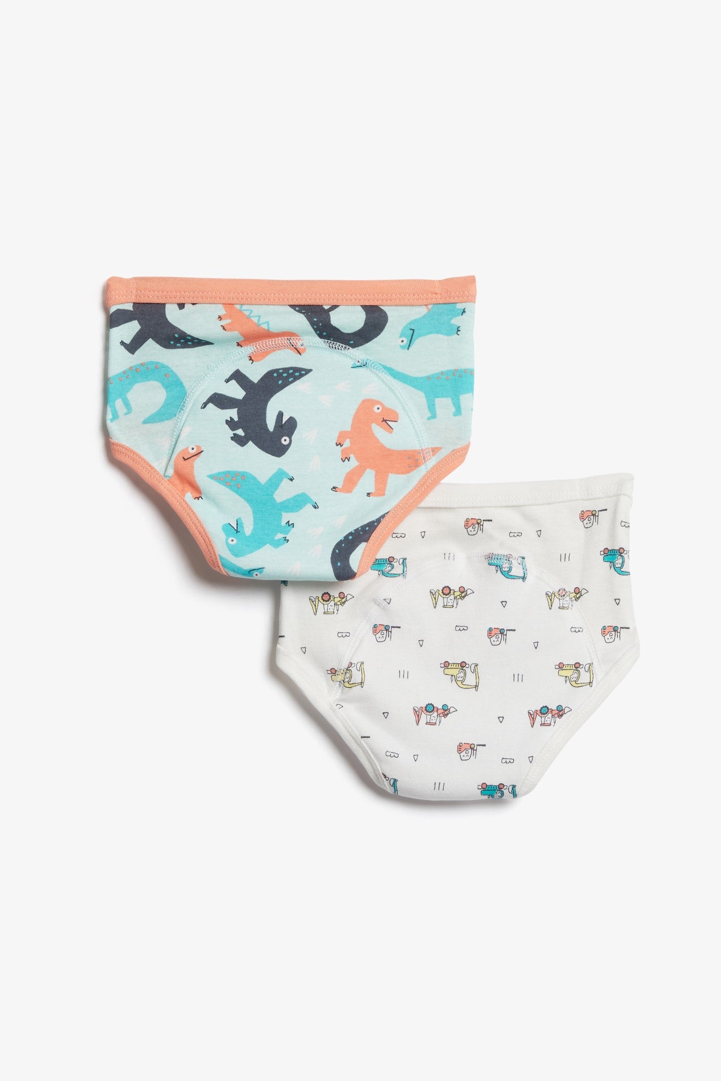 Lot de 2 culottes d'entrainement, 2T-3T - Bébé garçon && AQUA