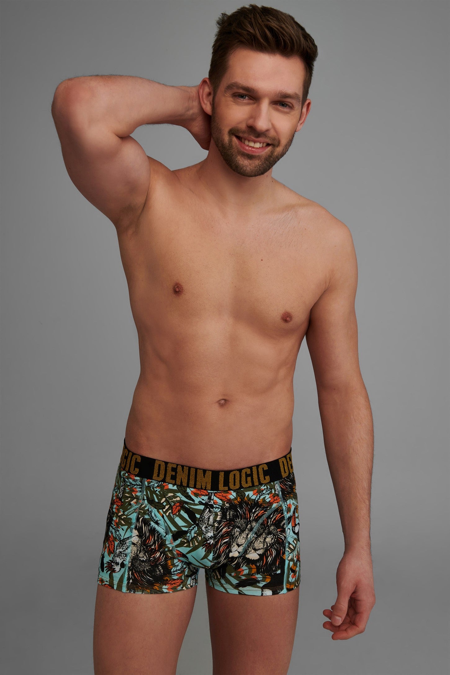 Printed boxer shorts Men