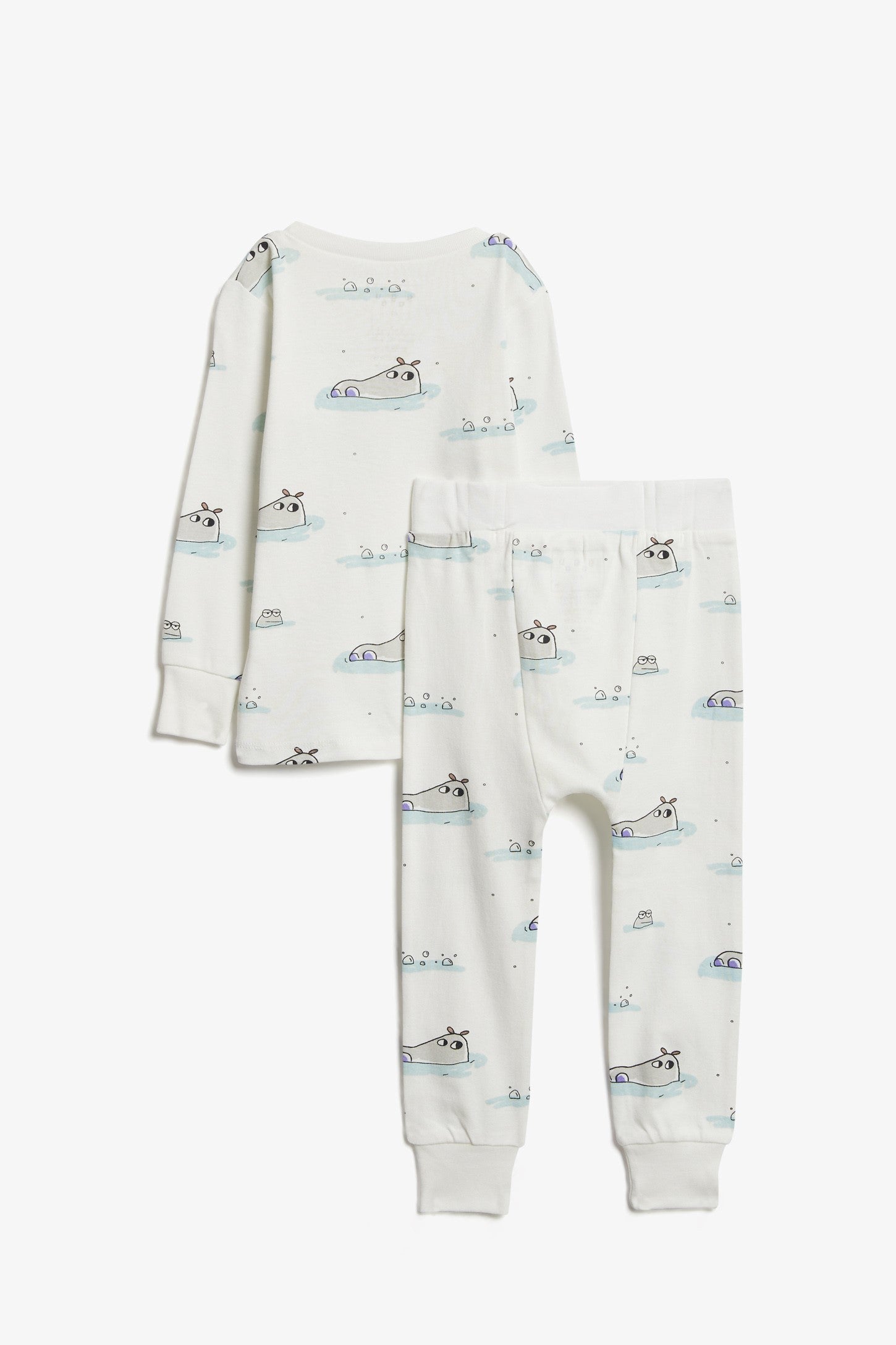 Pyjama 2-pièces en coton bio, 2/30$ - Bébé && BLANC