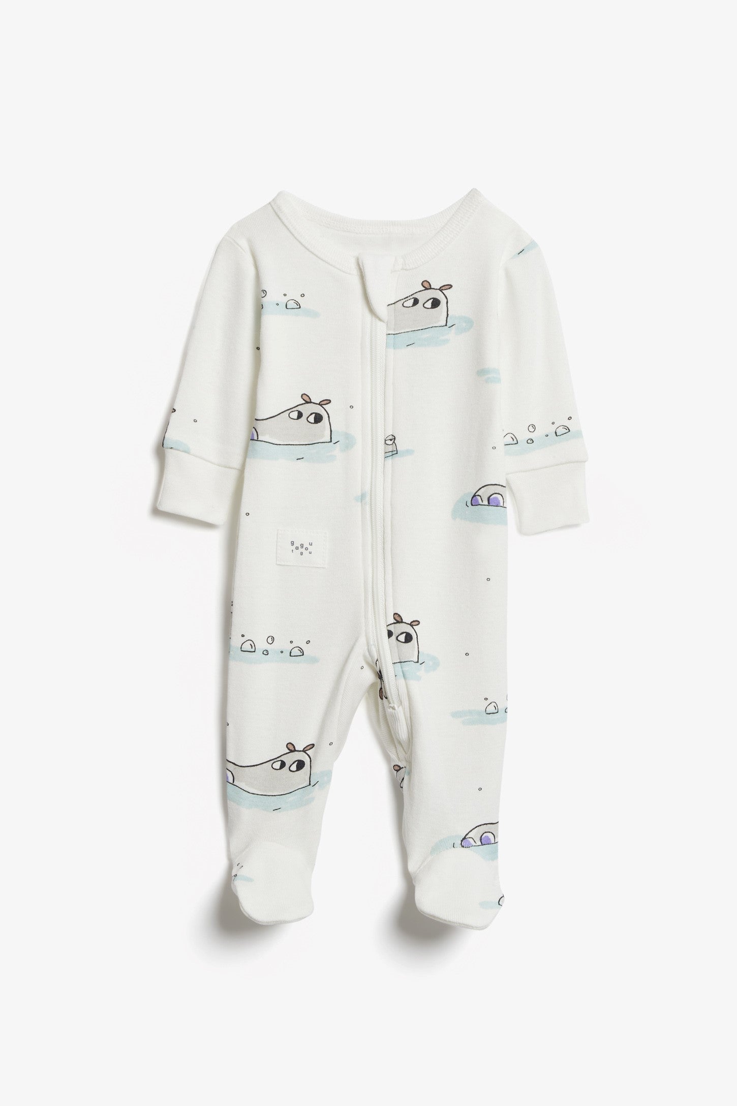 Pyjama 1-pièce, coton bio, 2/30$ - Bébé && BLANC