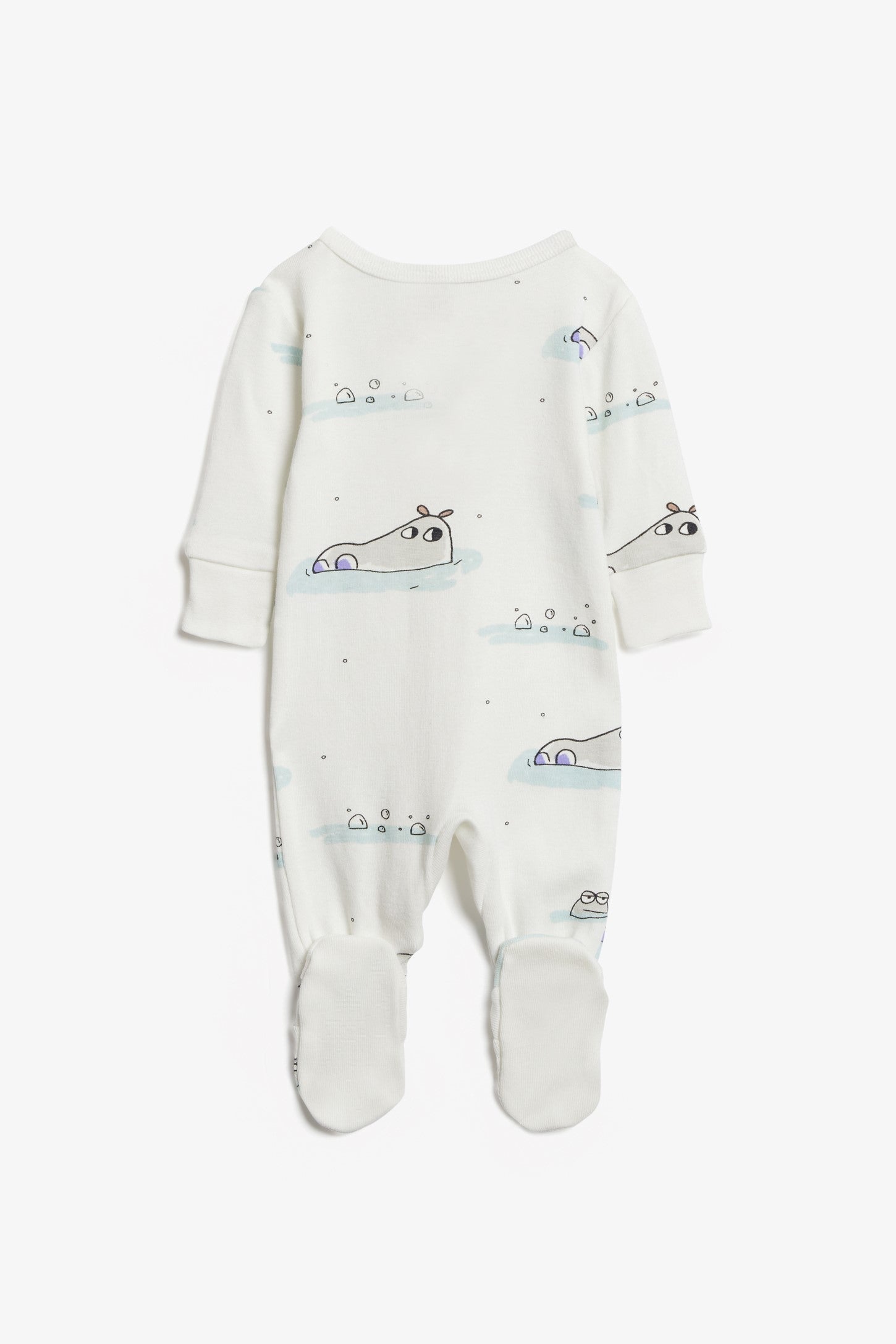 Pyjama 1-pièce, coton bio, 2/30$ - Bébé && BLANC