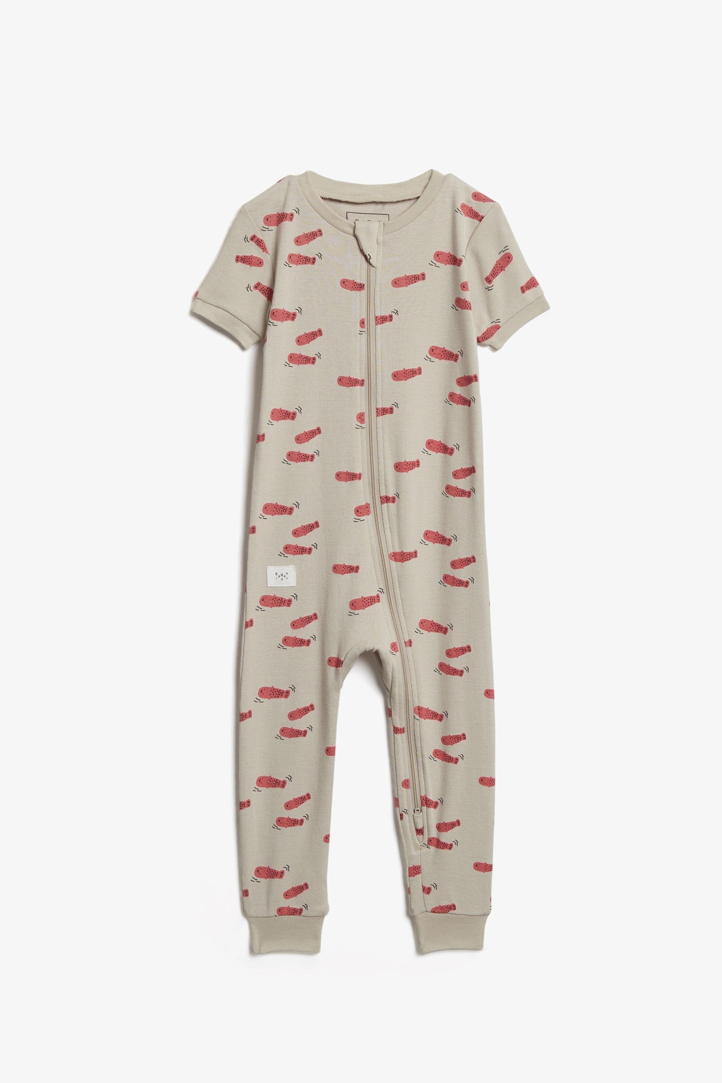 Pyjama 1-pièce, coton bio, 2T-3T, 2/30$ - Bébé && BEIGE