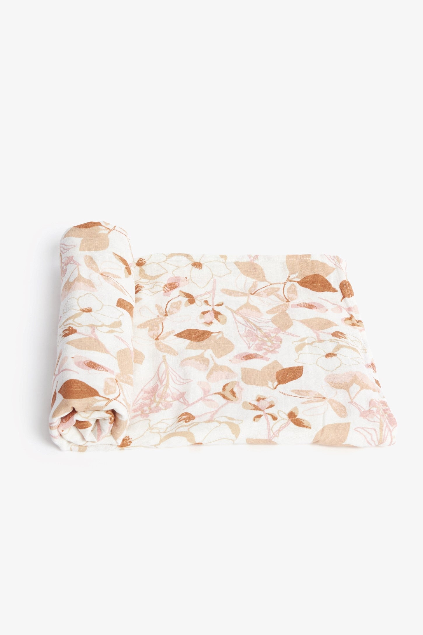 Couverture mousseline en bamboo et coton - Bébé && MAUVE PALE