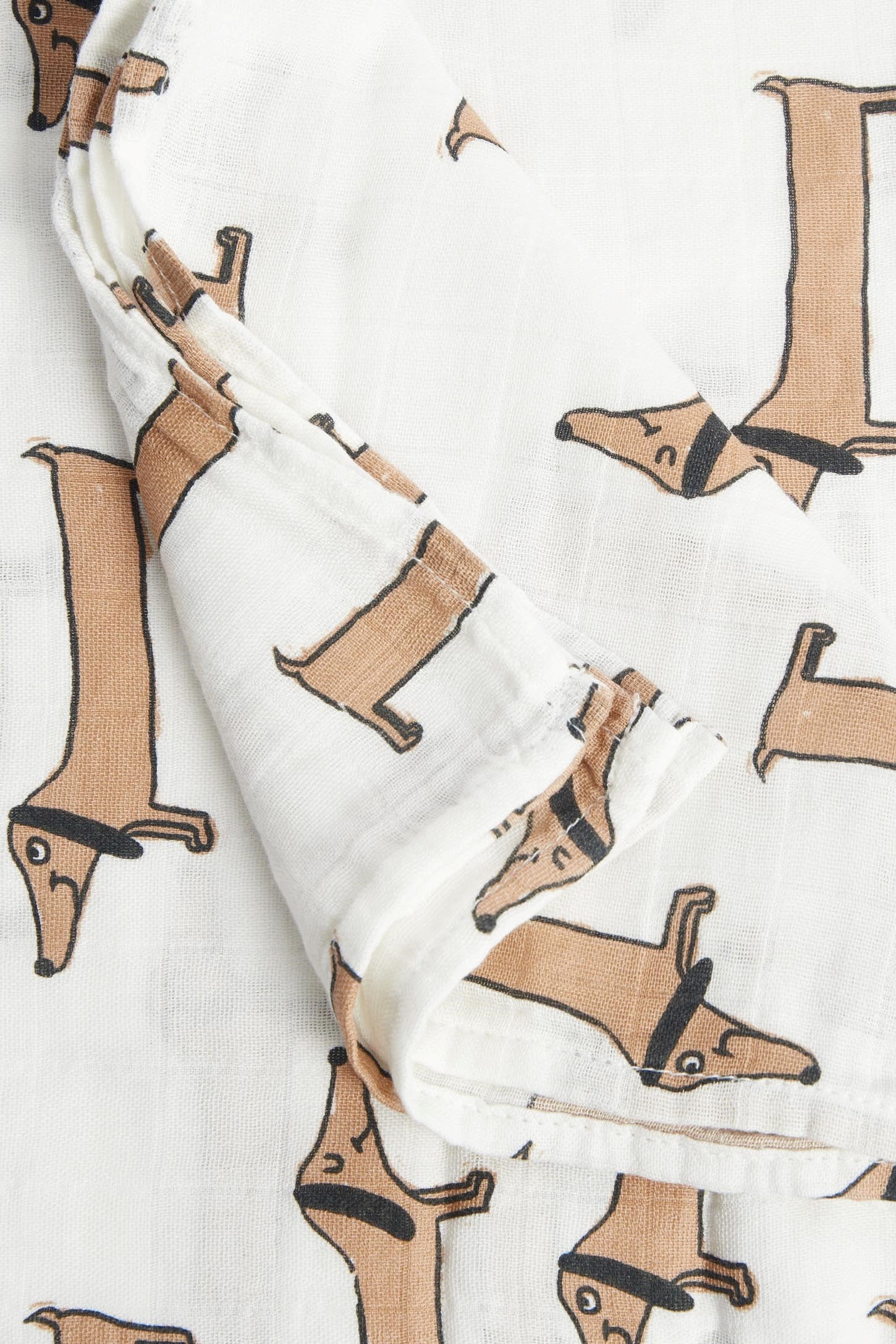 Couverture mousseline en bamboo et coton - Bébé && NATUREL