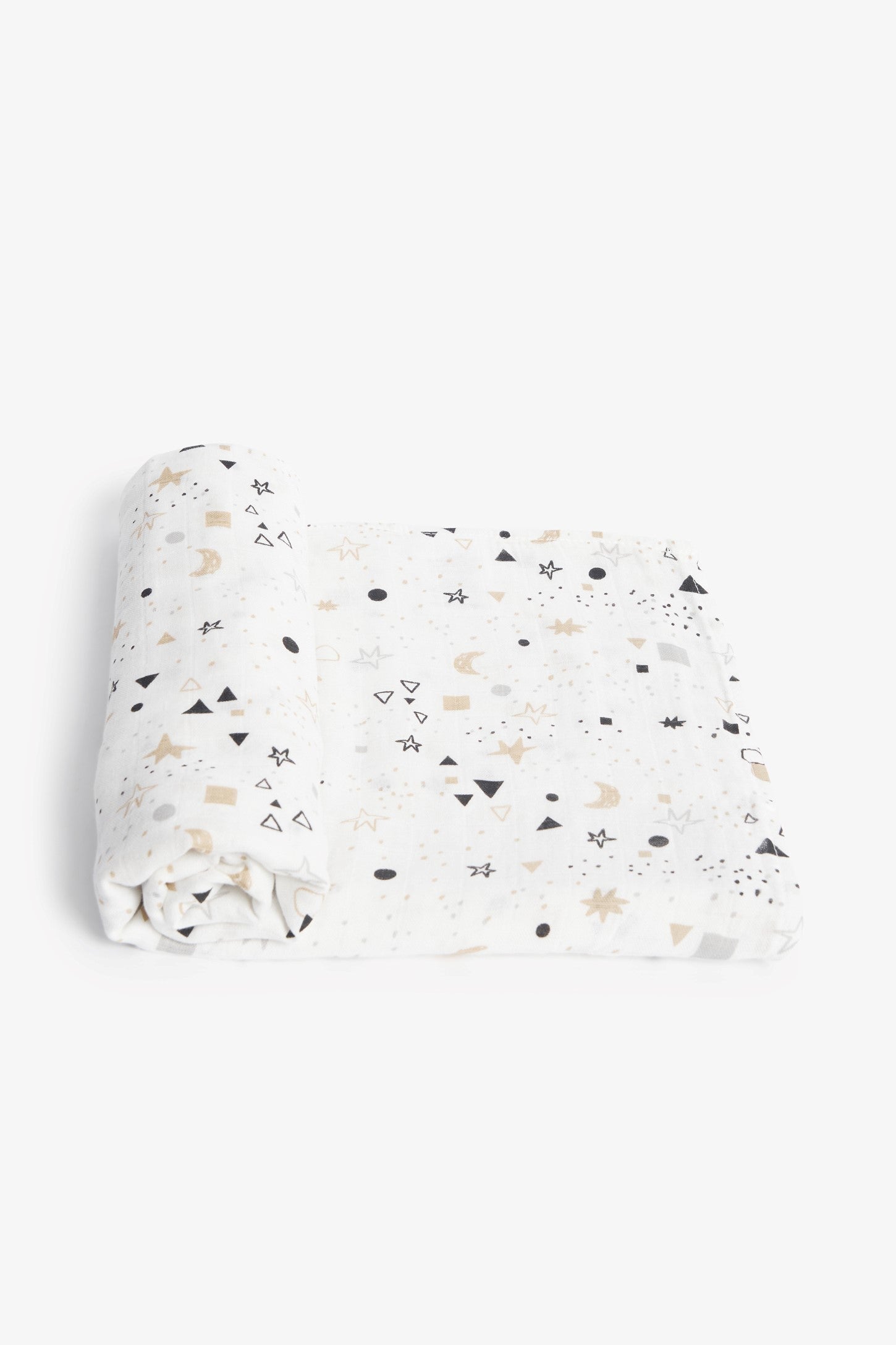 Couverture mousseline en bamboo et coton - Bébé && BLANC