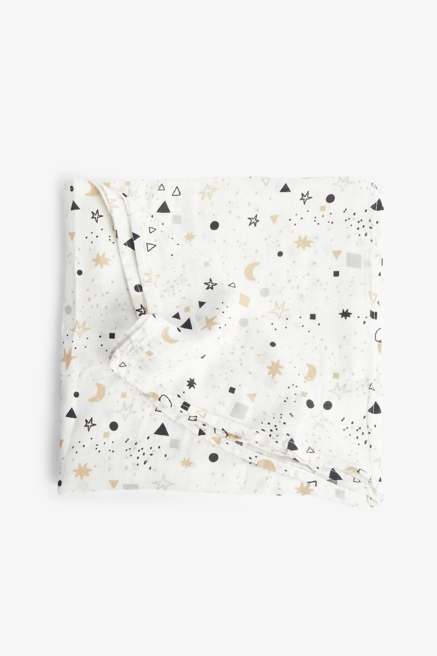 Couverture mousseline en bamboo et coton - Bébé && BLANC