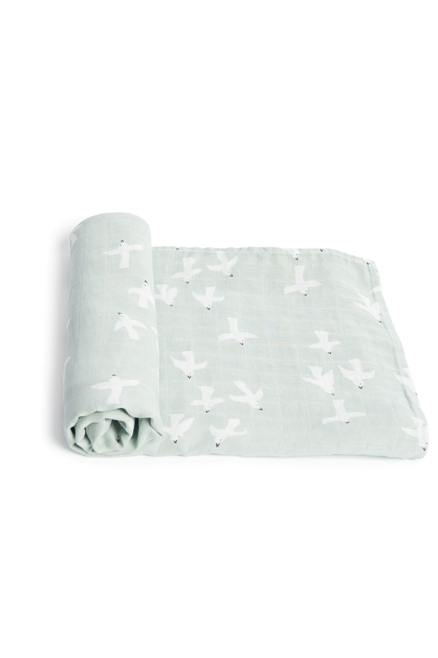 Couverture mousseline en bamboo et coton - Bébé && AQUA