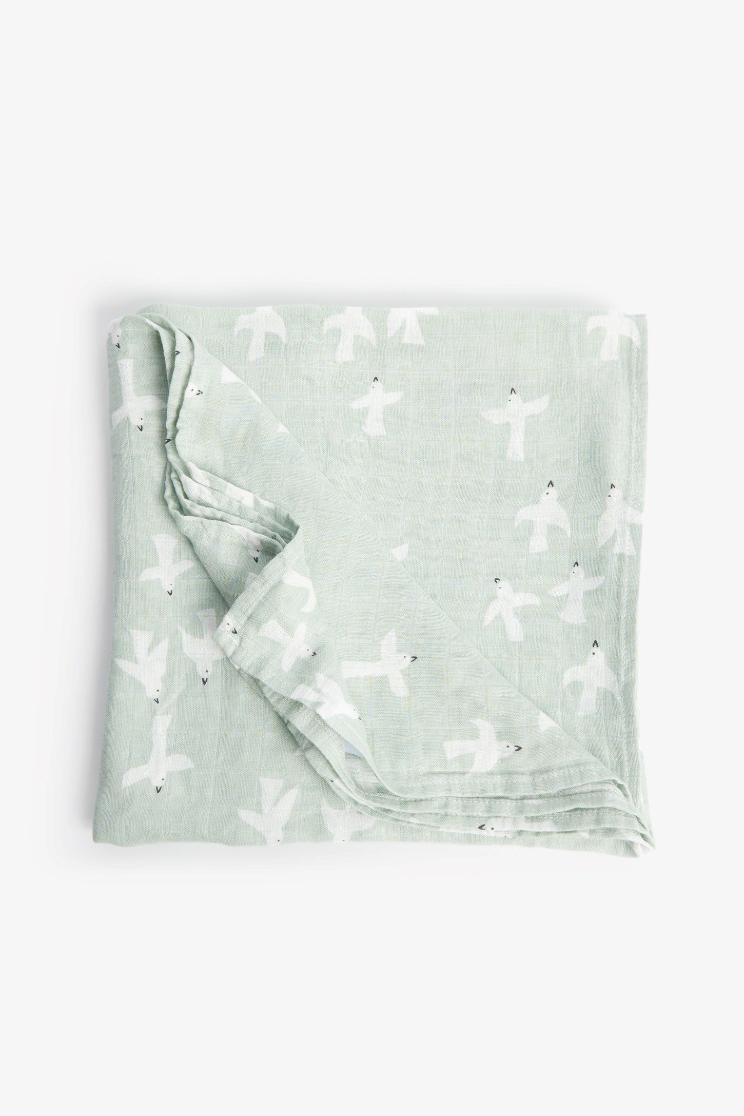 Couverture mousseline en bamboo et coton - Bébé && AQUA
