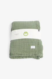 Couverture mousseline - Bébé && VERT