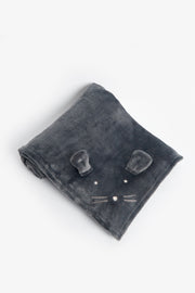 Couverture animal, peluche - Bébé && CHARBON