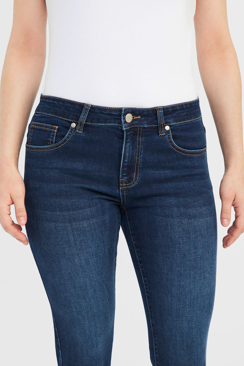 5-pocket jeans capris - Women