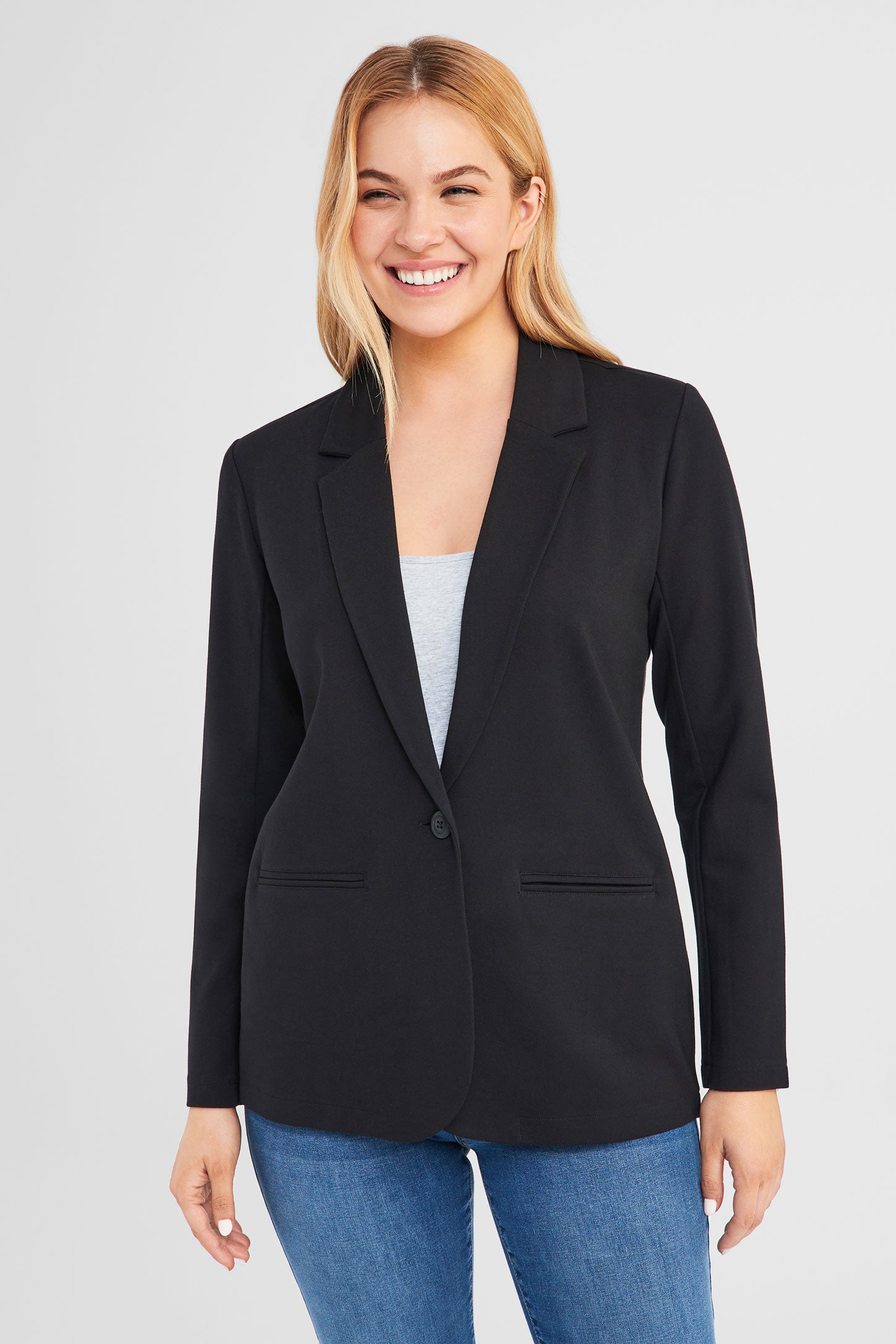Veston coupe ''Boyfriend'' - Femme && NOIR