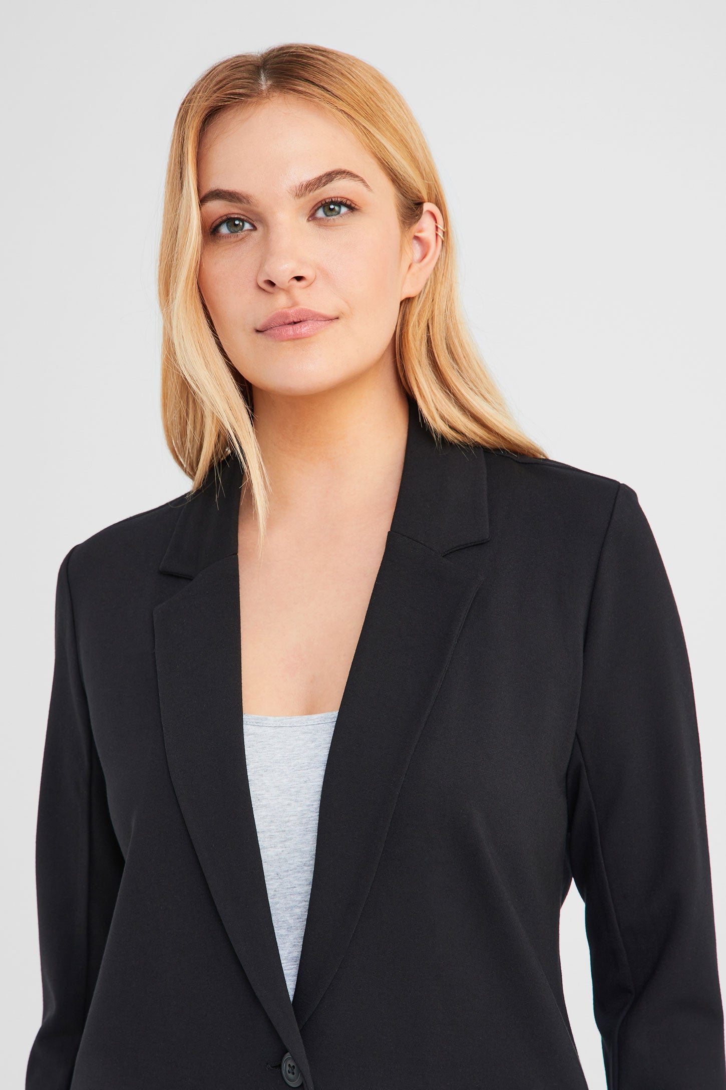 Veston coupe ''Boyfriend'' - Femme && NOIR