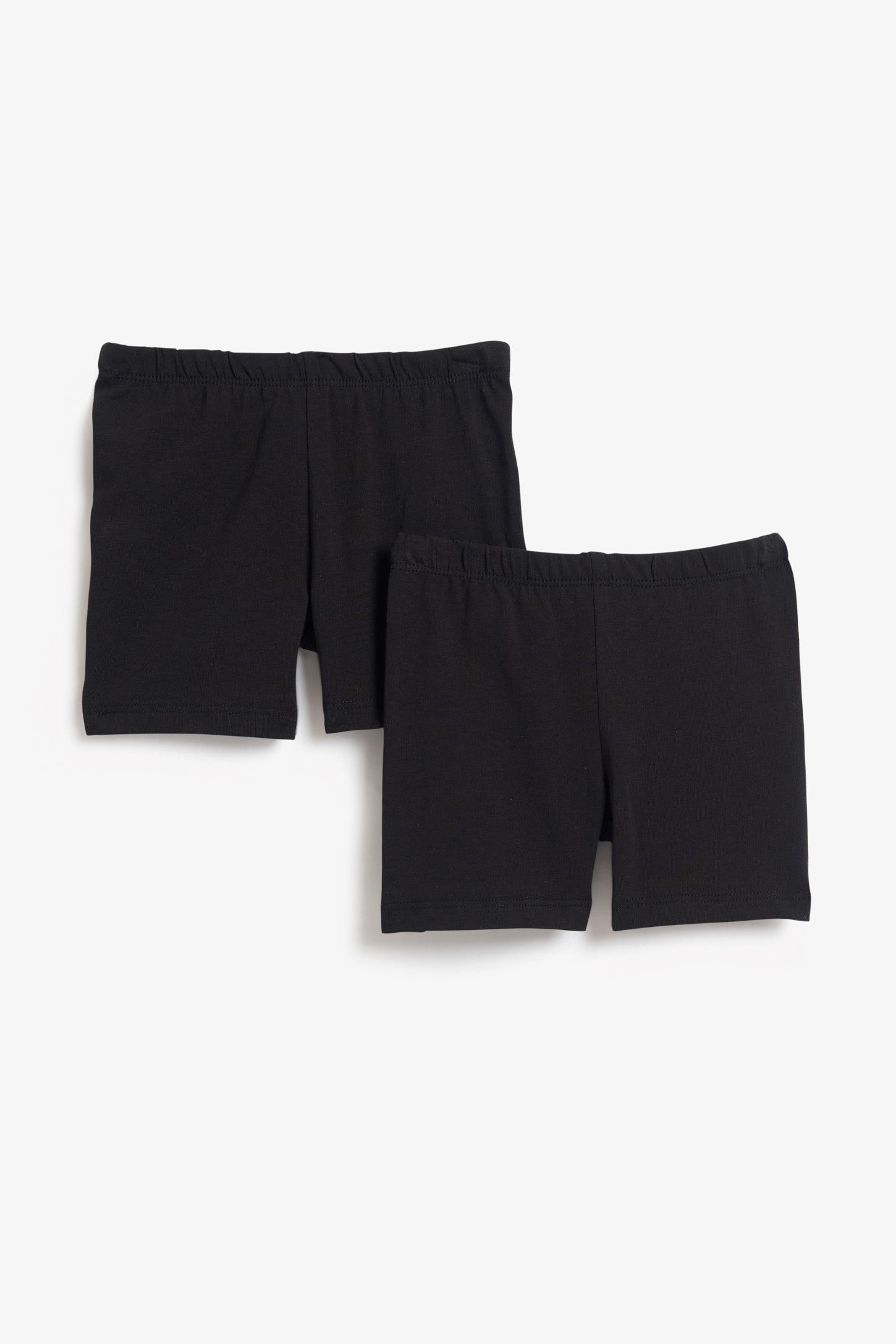 Lot de 2 cuissards en coton - Enfant fille && NOIR