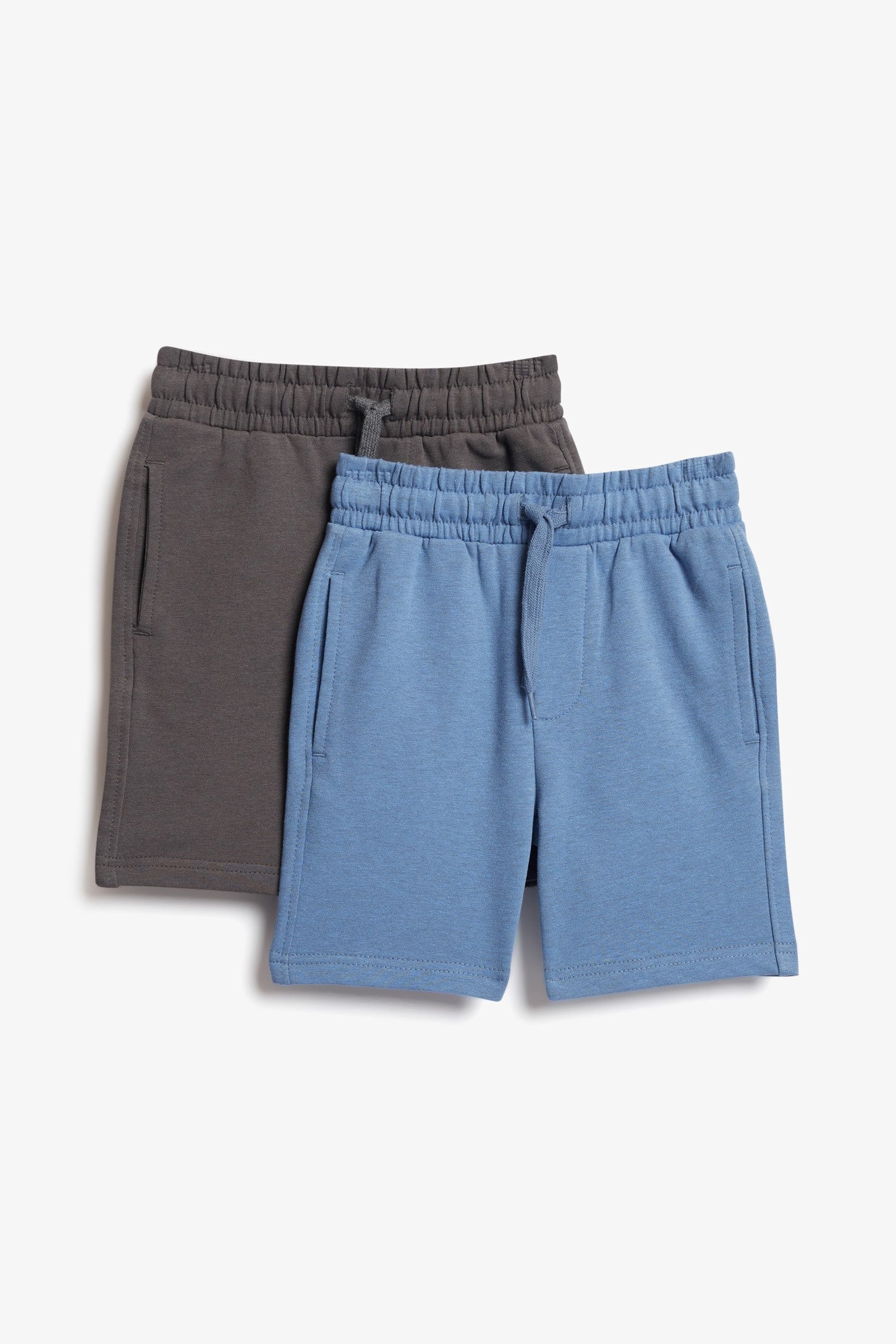 Lot de 2 shorts ouatée - Enfant garçon && GRIS