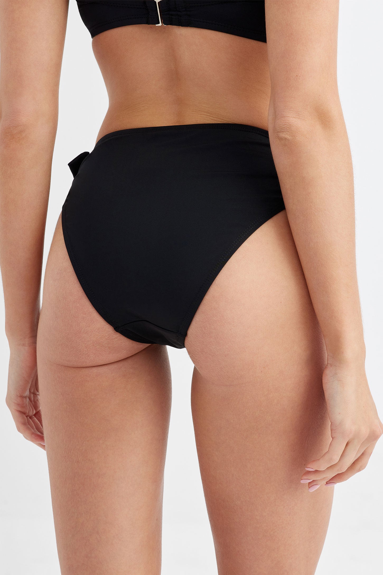 Semi high cheap waisted bikini bottoms