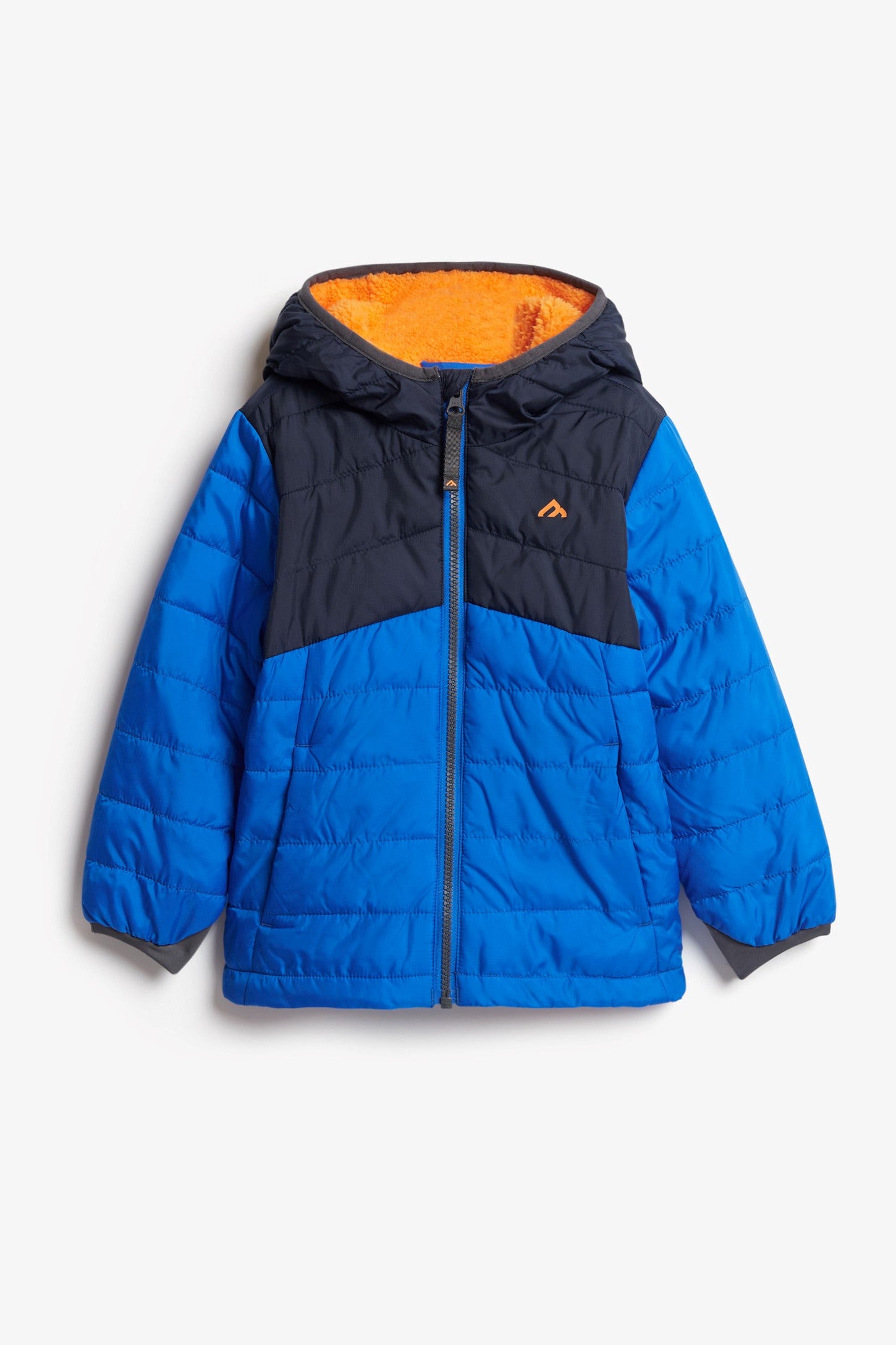 Manteau matelassé mi-saison BM - Enfant garçon && BLEU MULTI