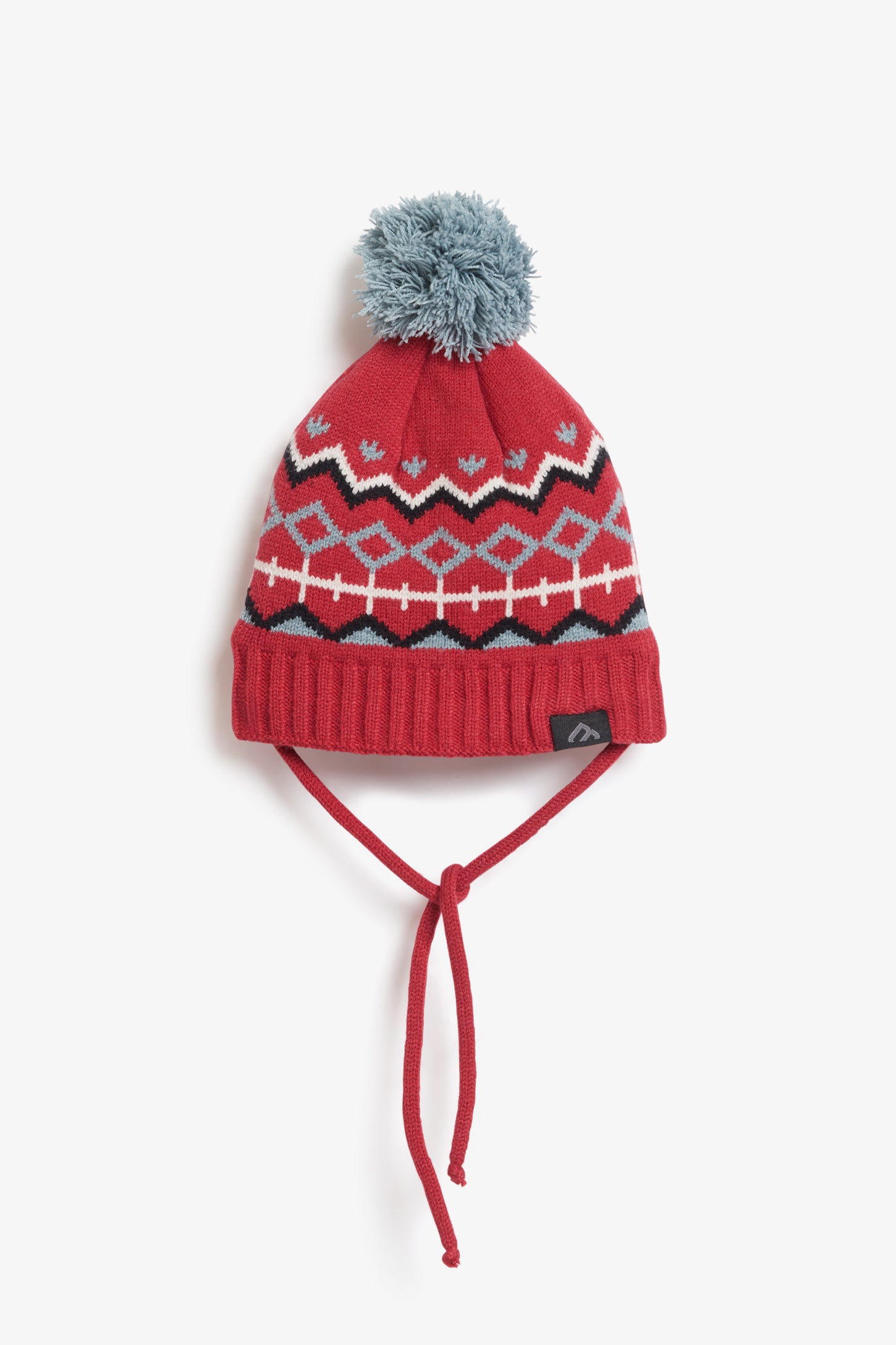 Tuque à pompon doublée en peluche BM, 2T-3T - Bébé garçon && ROUGE/MULTI