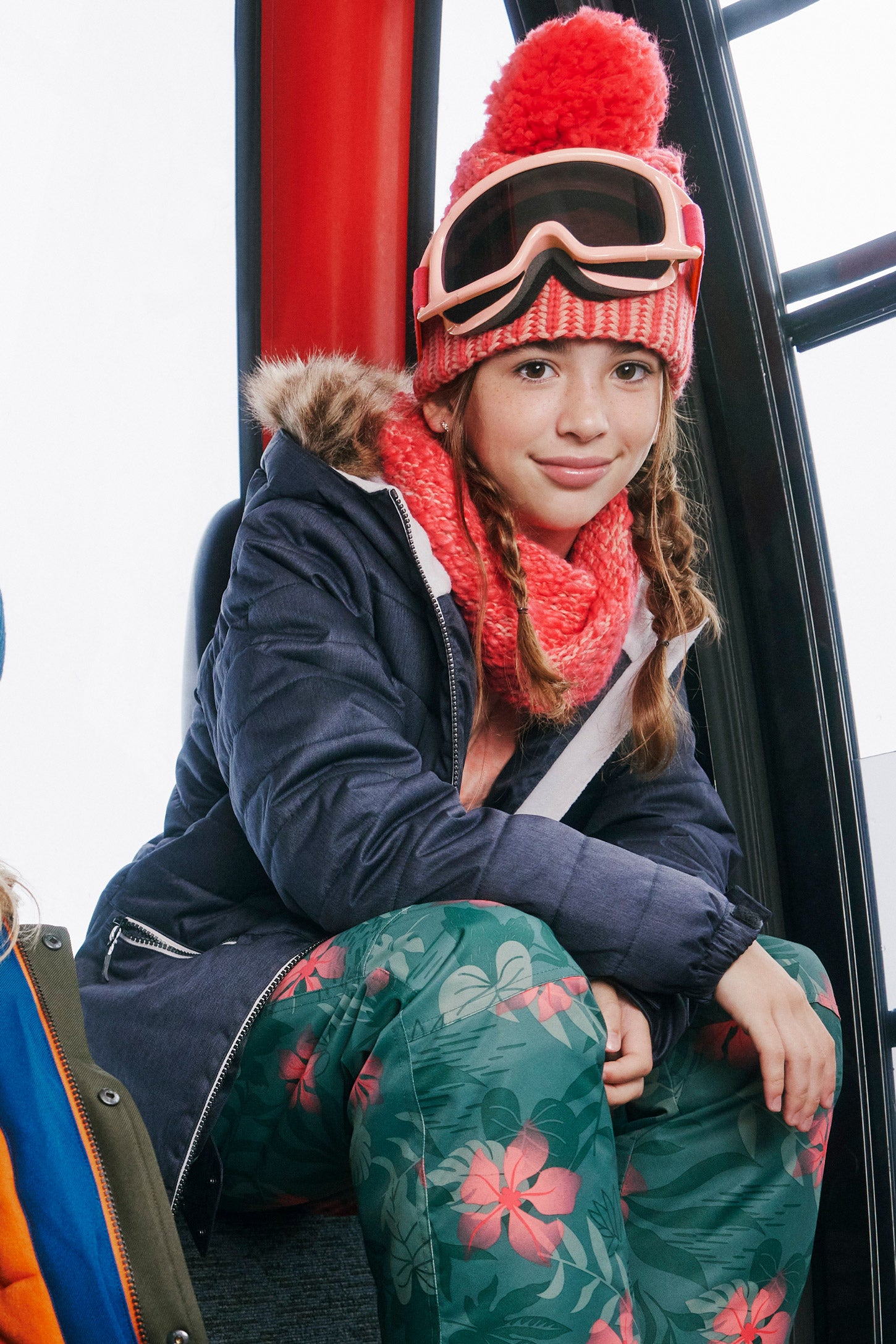 Manteau de ski hiver - Ado fille && NOIR MIXTE