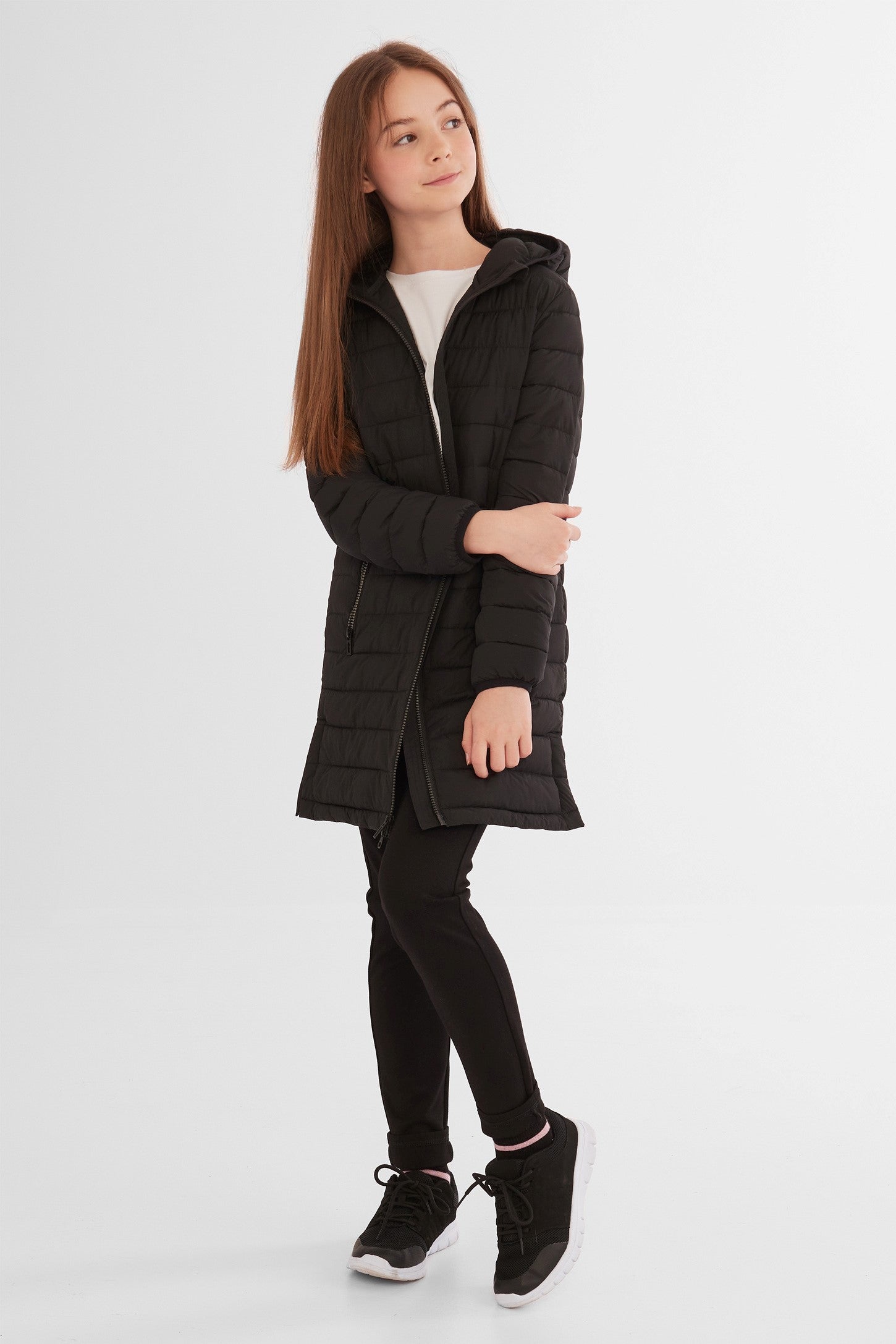 Manteau matelasse compressible 3 4 Ado fille