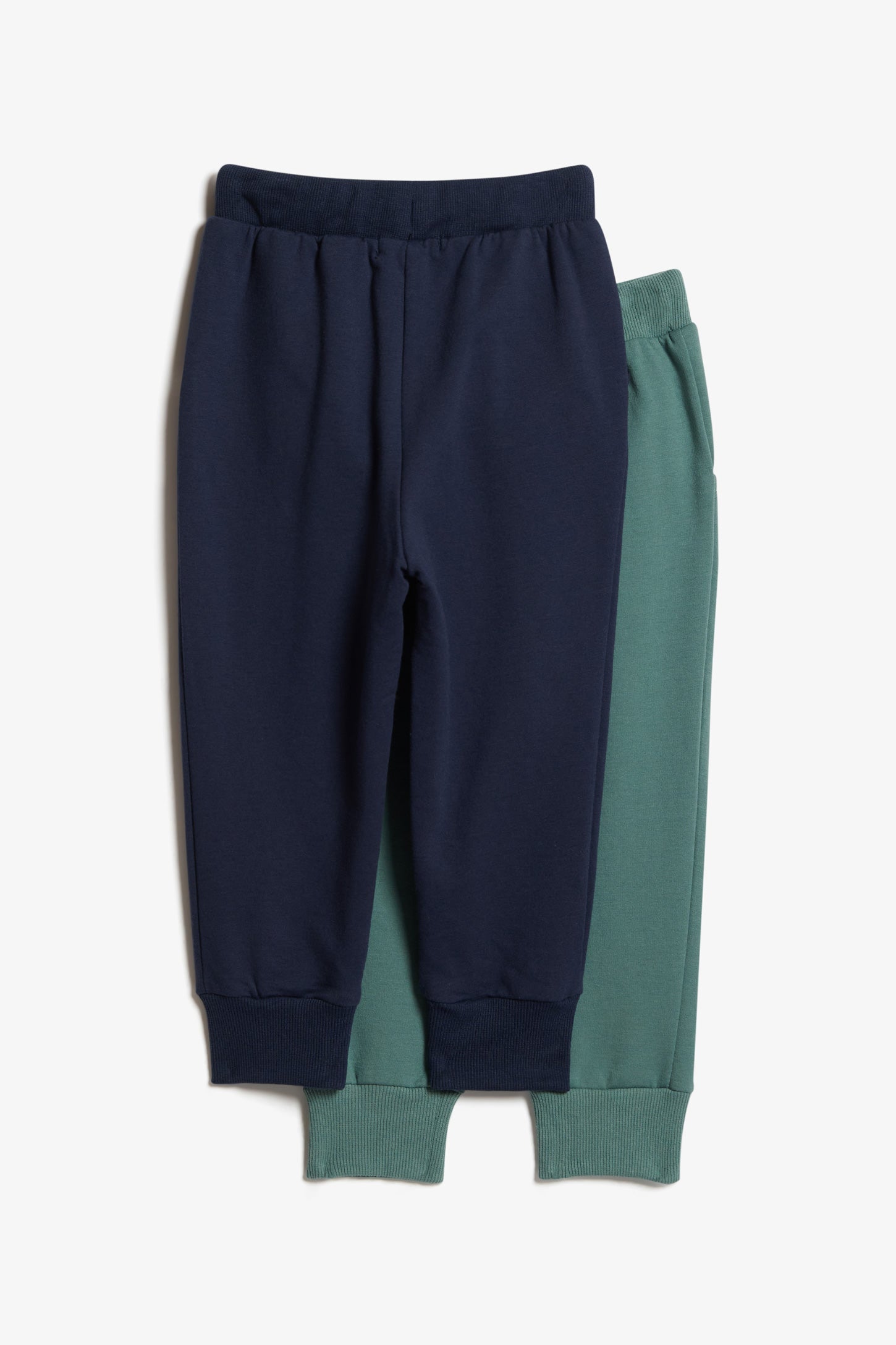 Lot de 2 pantalons jogger - Enfant garçon && MARIN