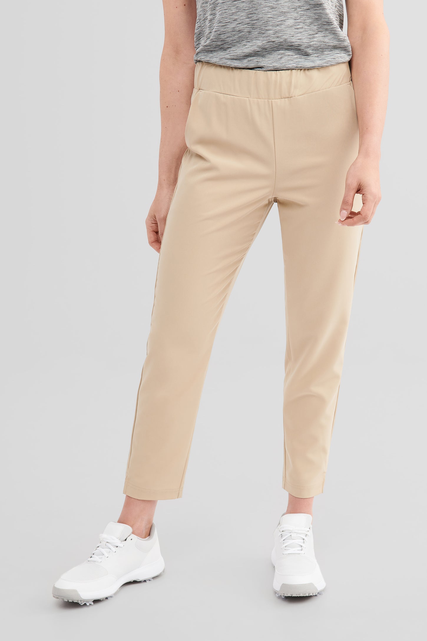 Pantalon 7/8 athlétique - Femme && BEIGE