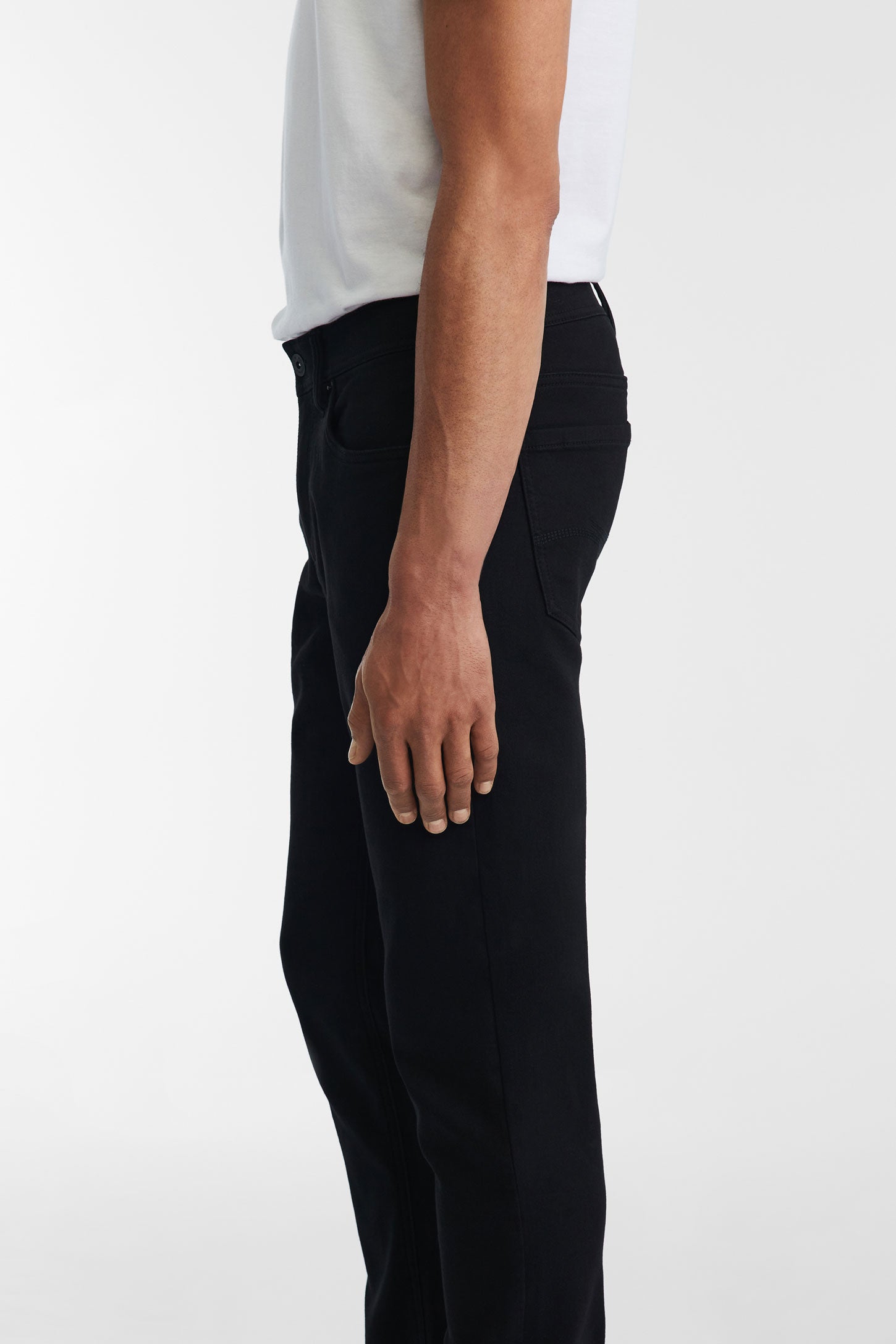 Jeans 5 poches coupe confort 30'' - Homme && NOIR