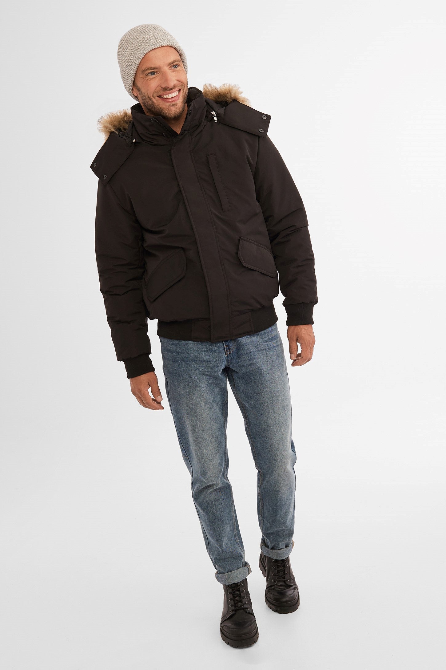 Manteau hiver homme aubainerie sale