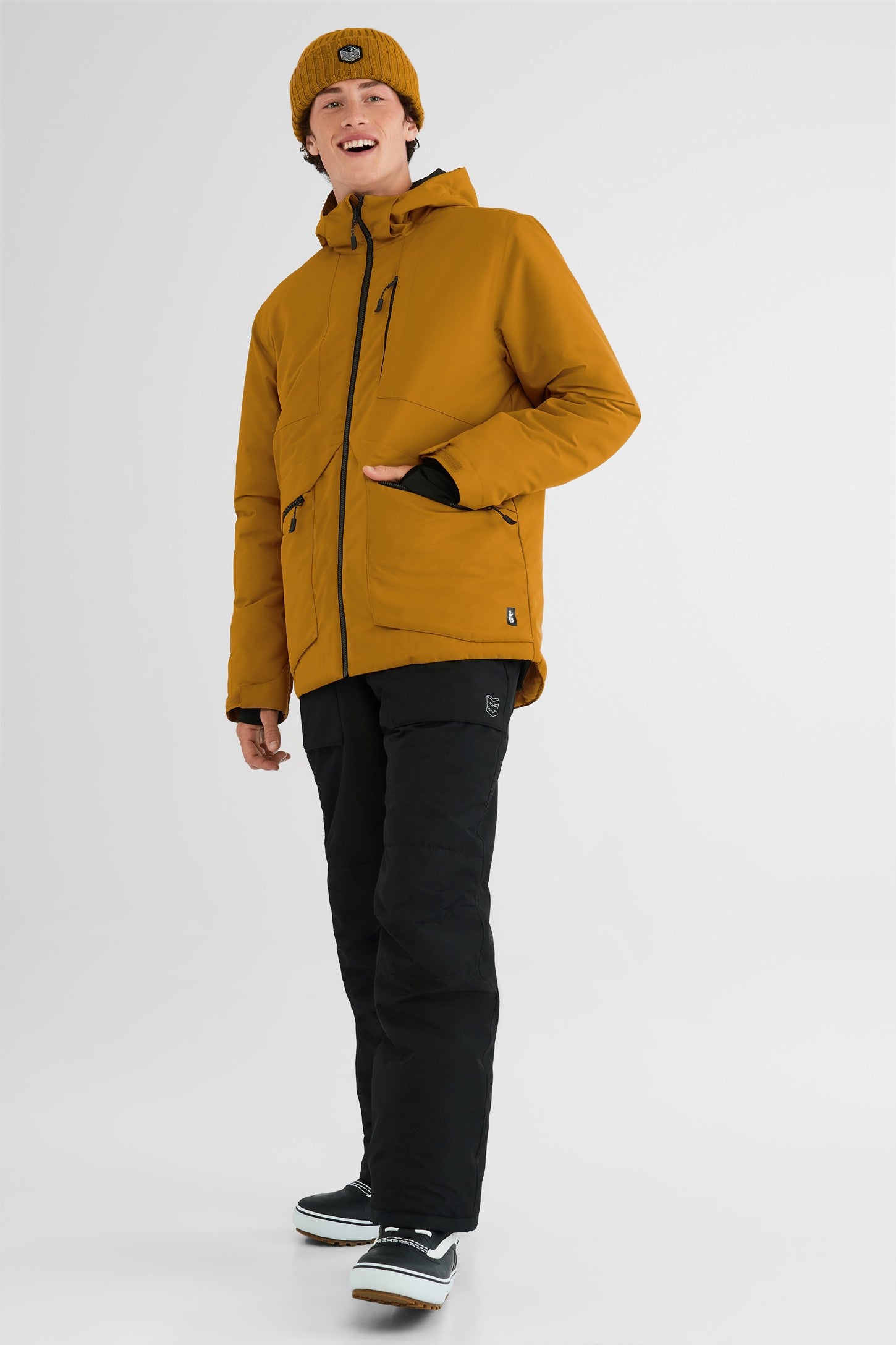 Manteau de ski hiver - Homme && CHAMEAU