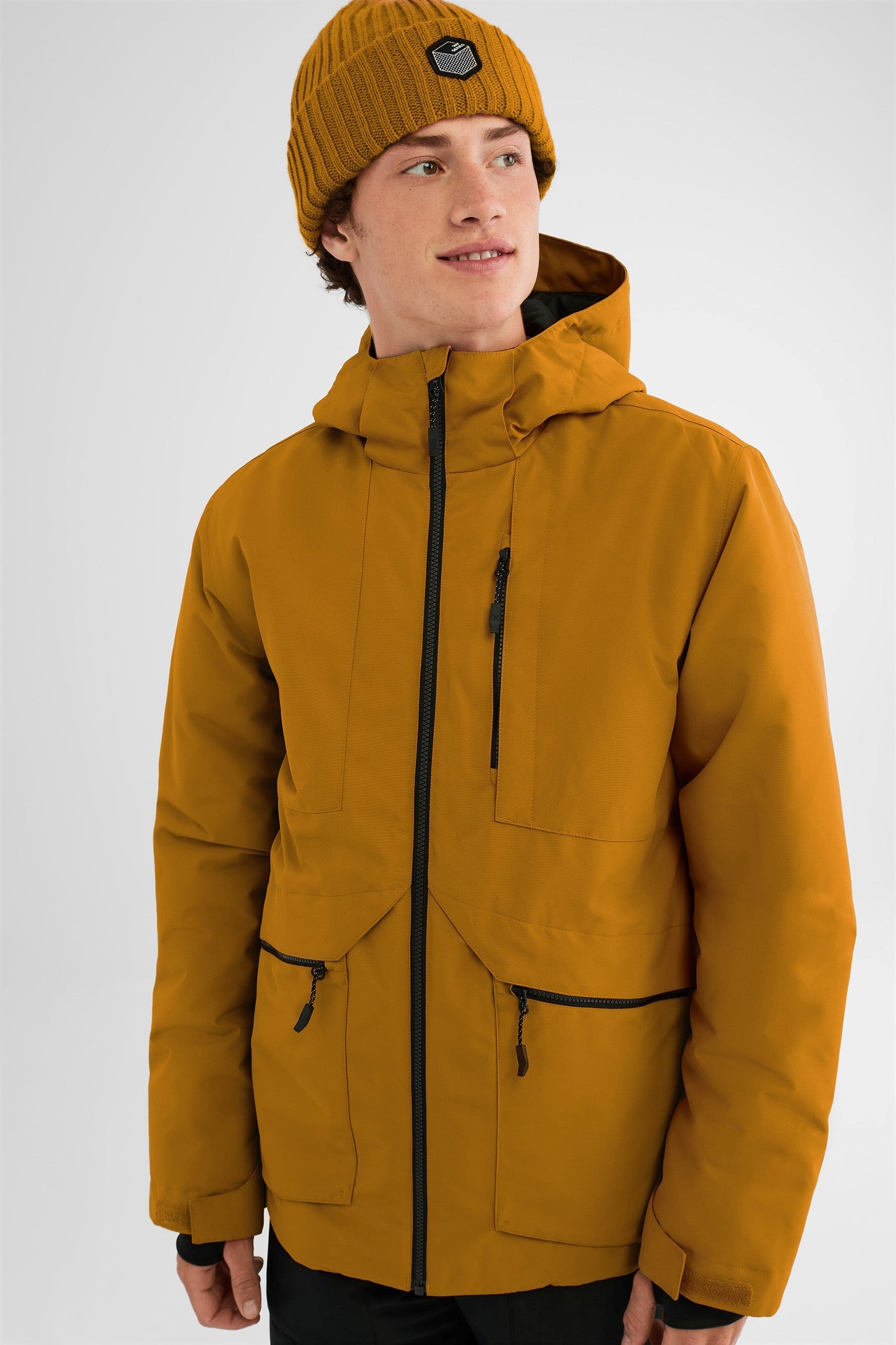 Manteau de ski hiver - Homme && CHAMEAU