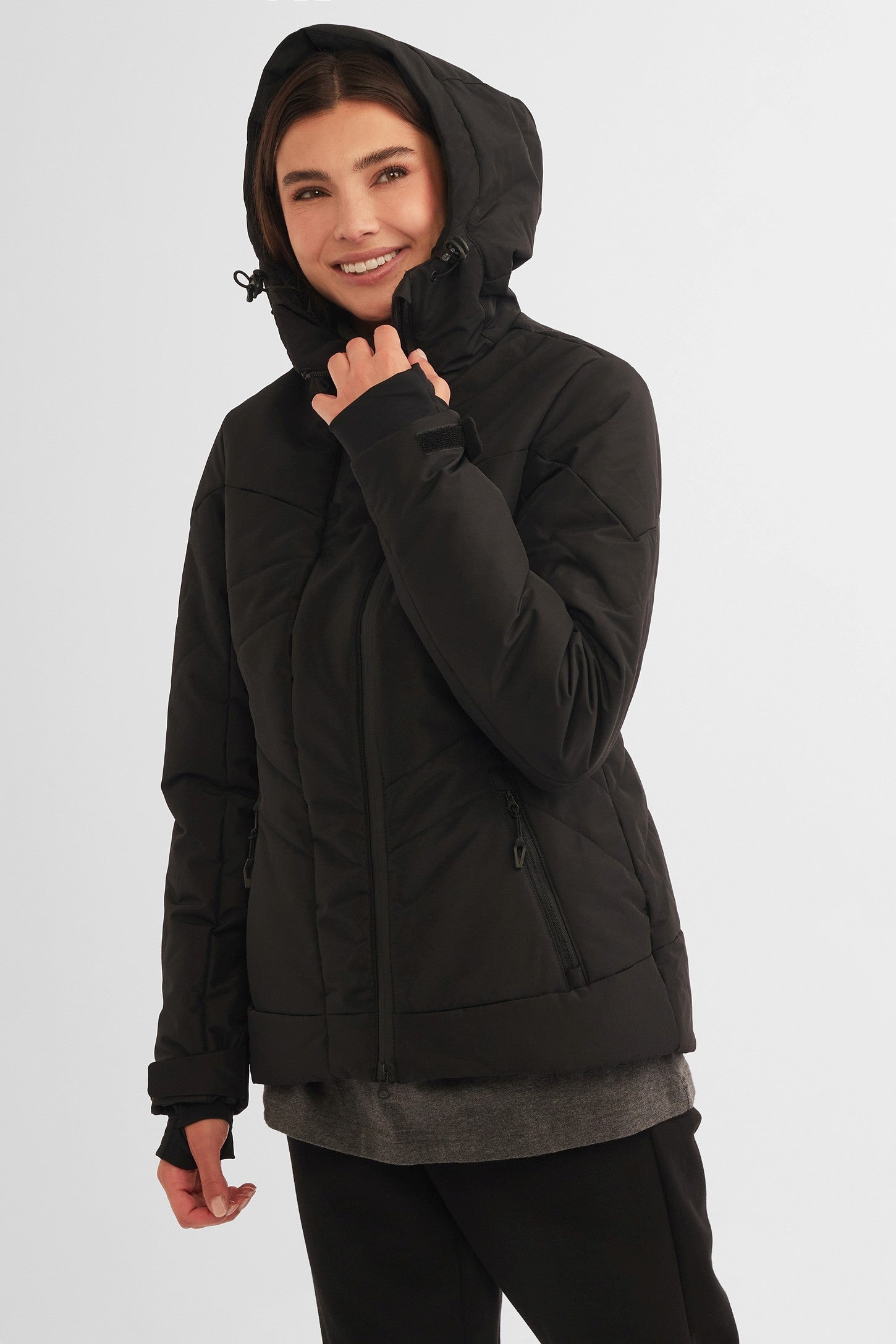 Manteau de ski hiver BM - Femme && NOIR